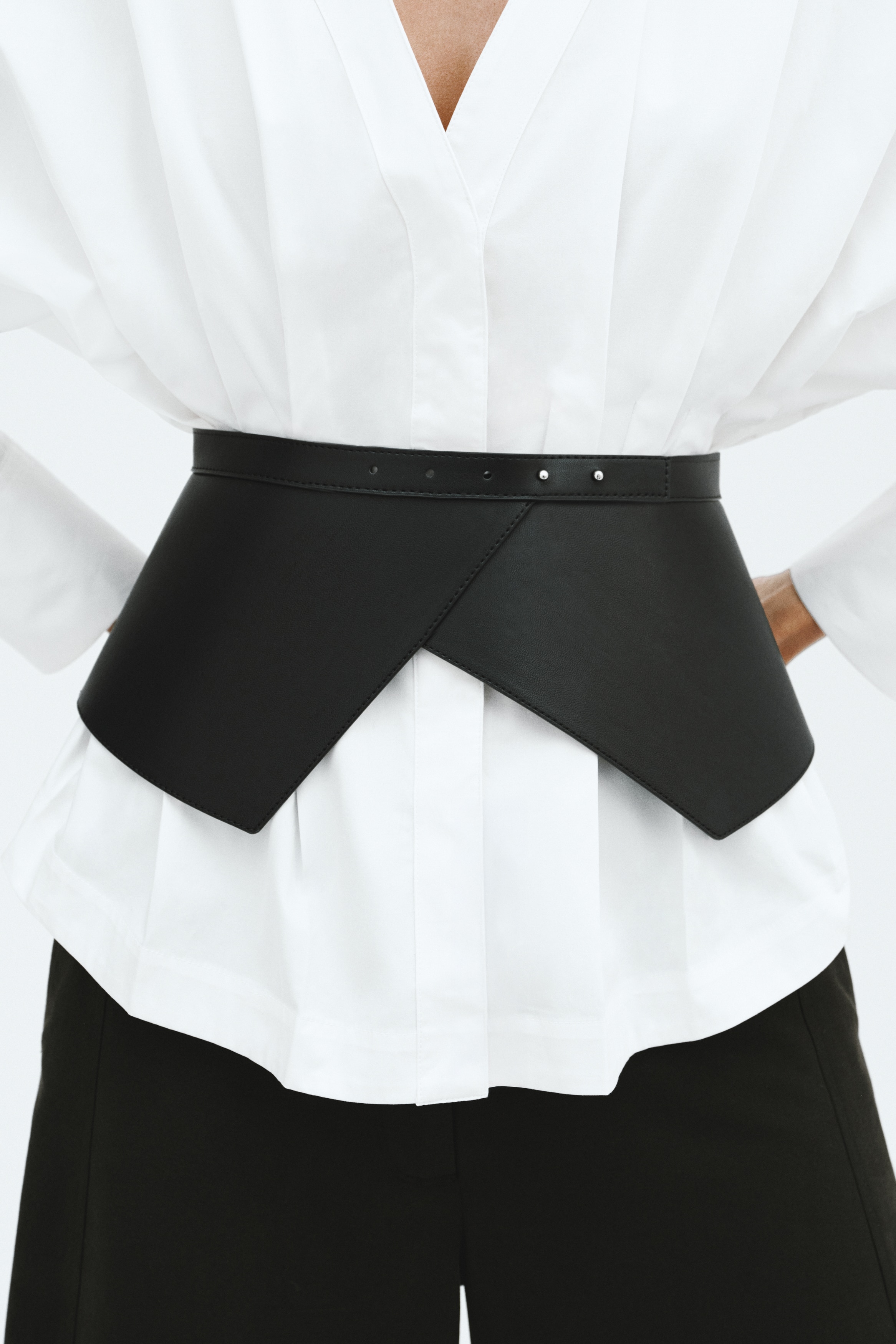 H&M wide waist belt Women main image 2