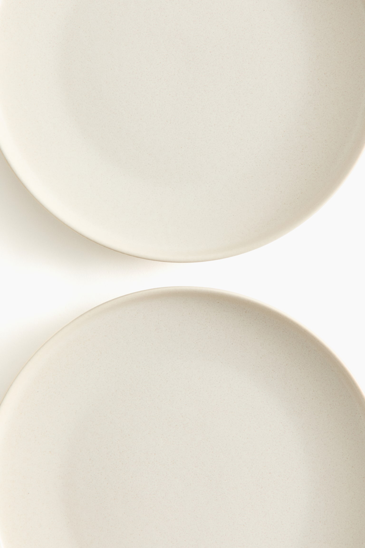 2-pack reactive-glaze dinner plates - Light beige/Beige/Black - 5