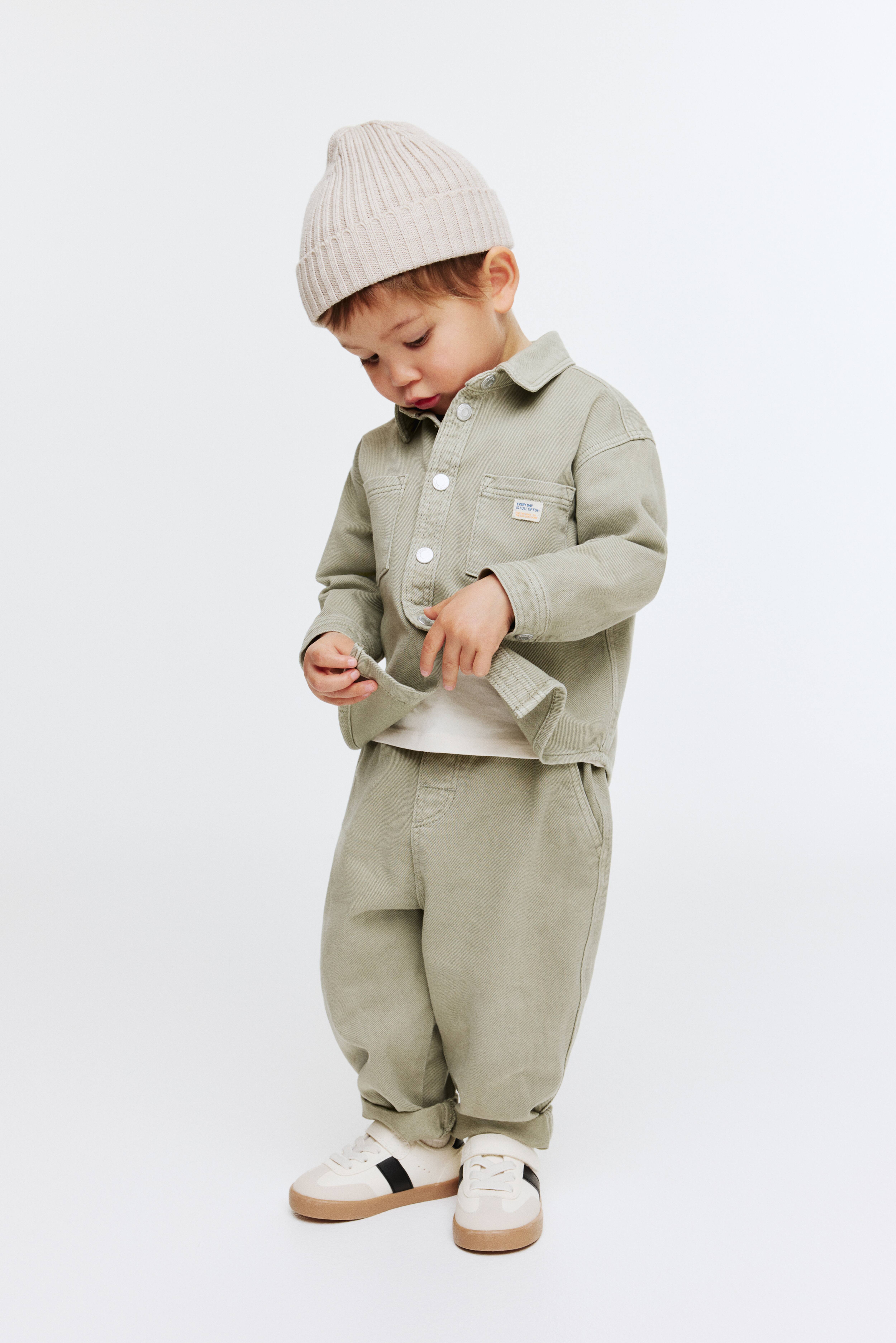 Pantalon de jogging en sergé coton