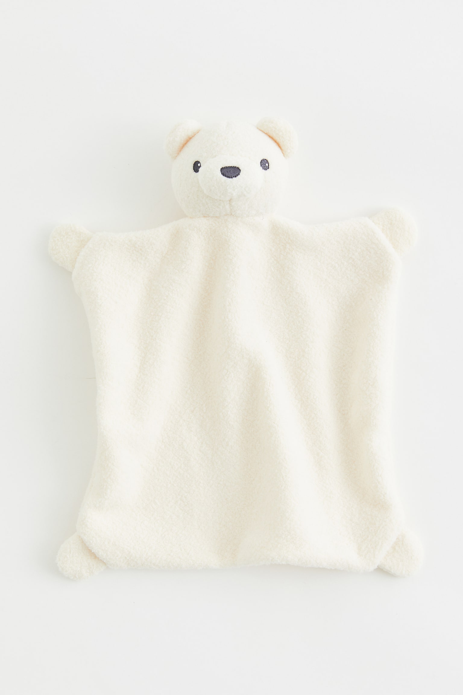 Teddy comfort blanket - Natural white - 1