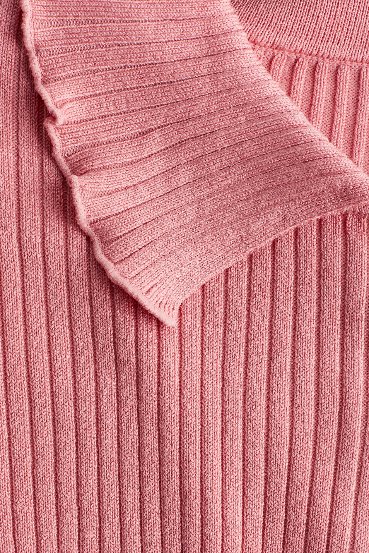 Rib-Knit Polo Sweater - image 3