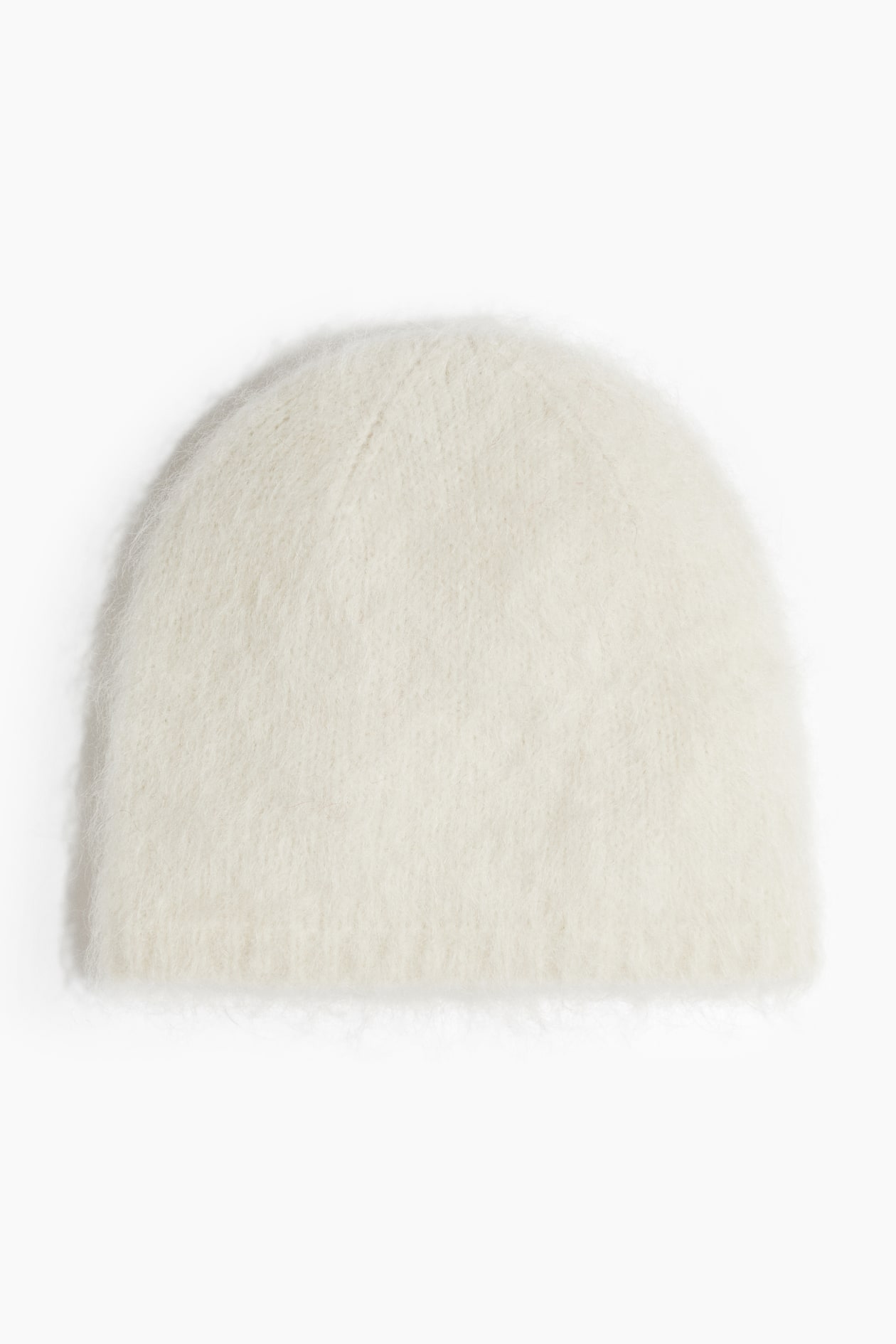 Mohair-blend beanie - Cream - Ladies | H&M GB
