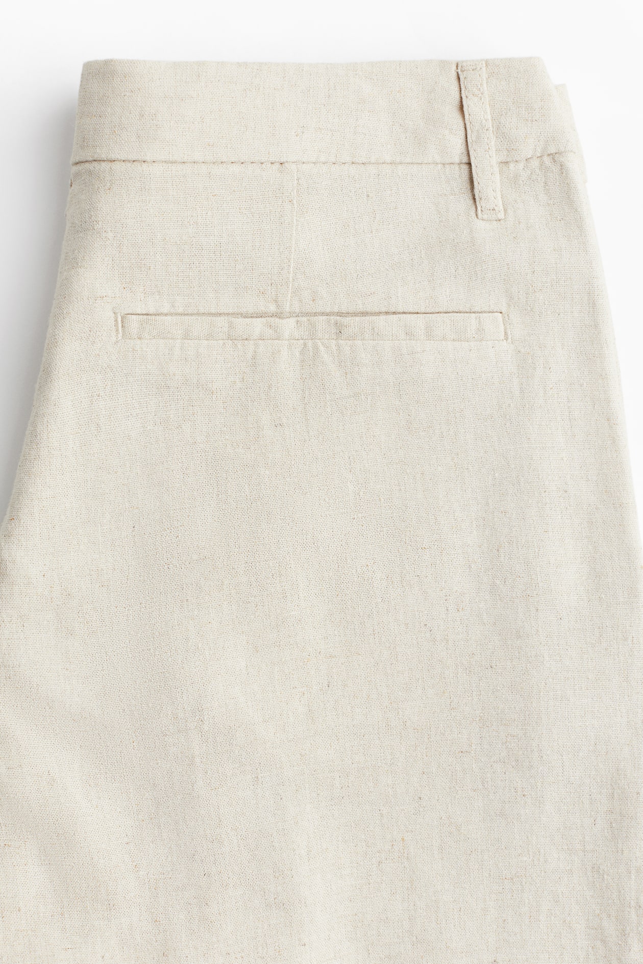 Knee-Length Linen-Blend Shorts - image 2