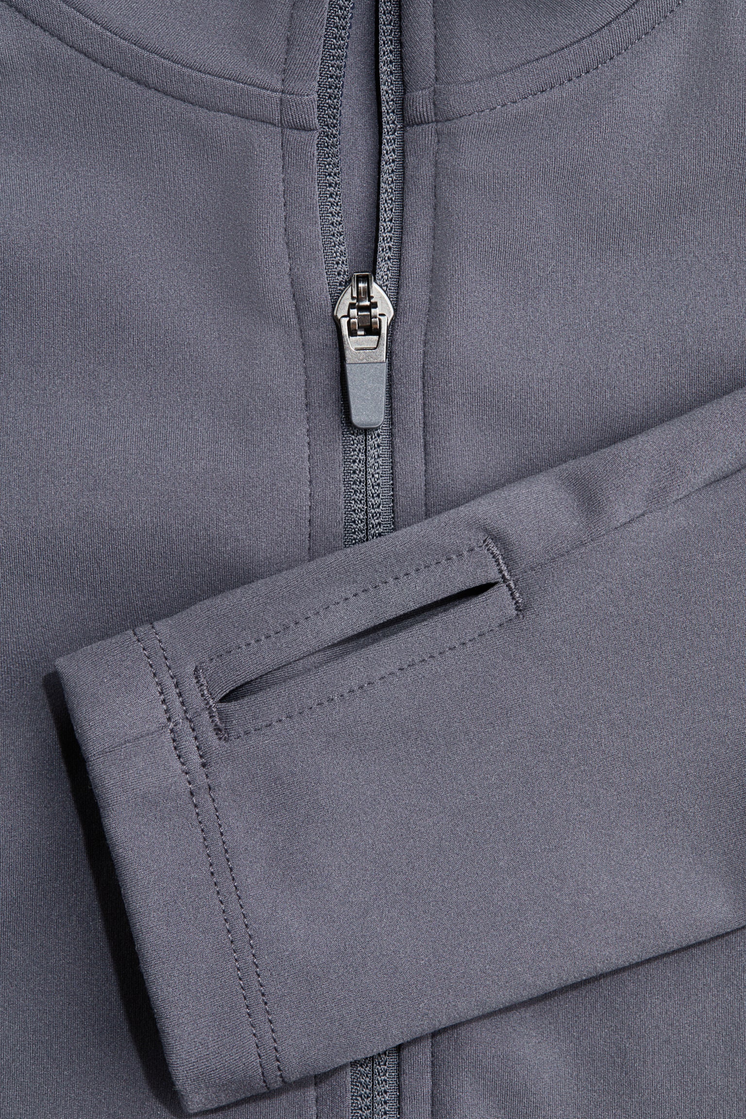 Zip-through sports jacket with SoftMove™ - Dark grey/Peachy beige/Storm blue/Light taupe/Cream/Black/Aubergine purple/Dark brown/Frosty lilac/Dark grey/Dusty pink/Dark beige/Dark green/Truffle grey/Khaki green/Pannacotta yellow/Chocolate plum/Brown/White - 3