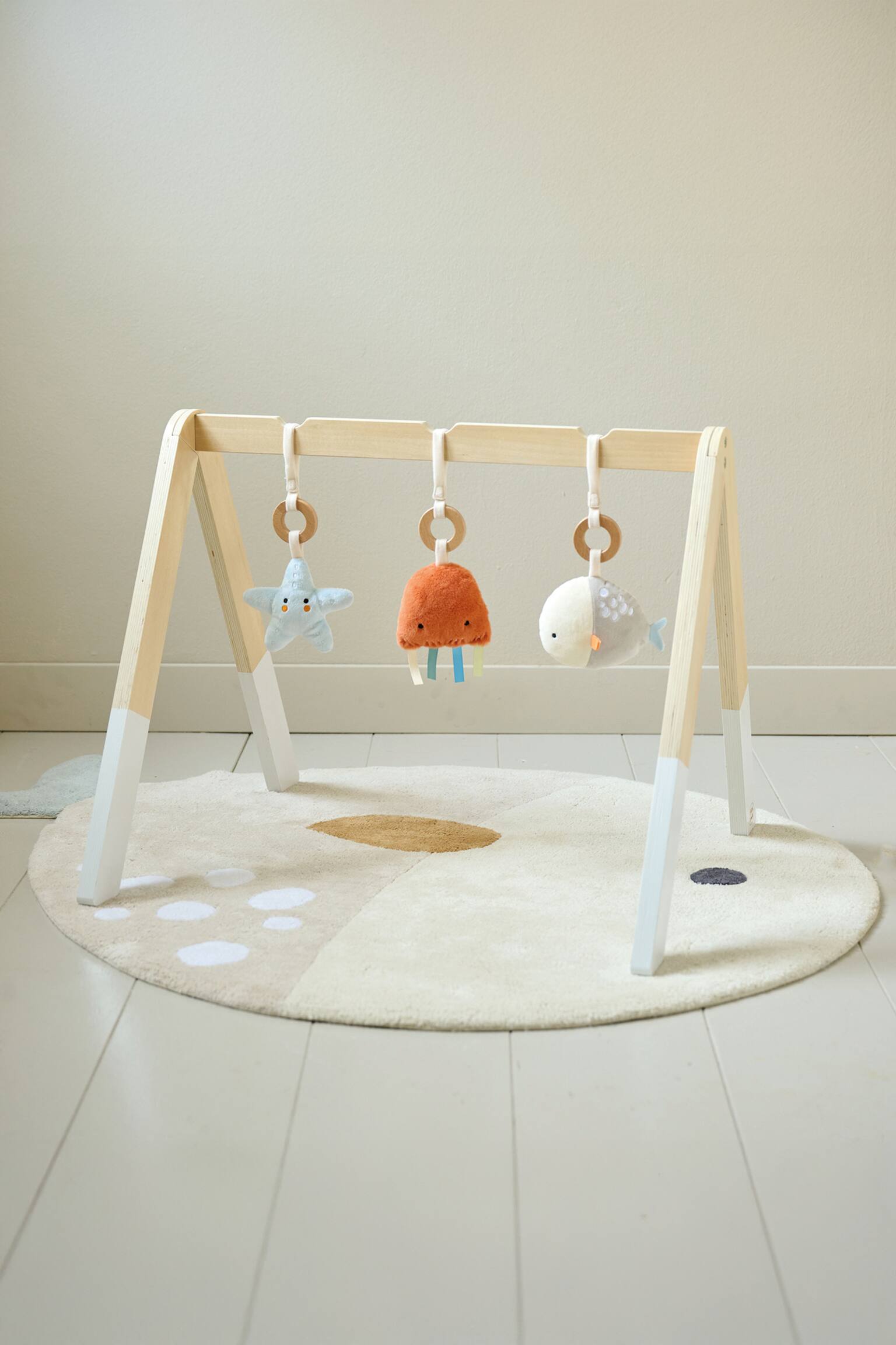 Portique D'éveil Bébé - Mer - Naturel - 2