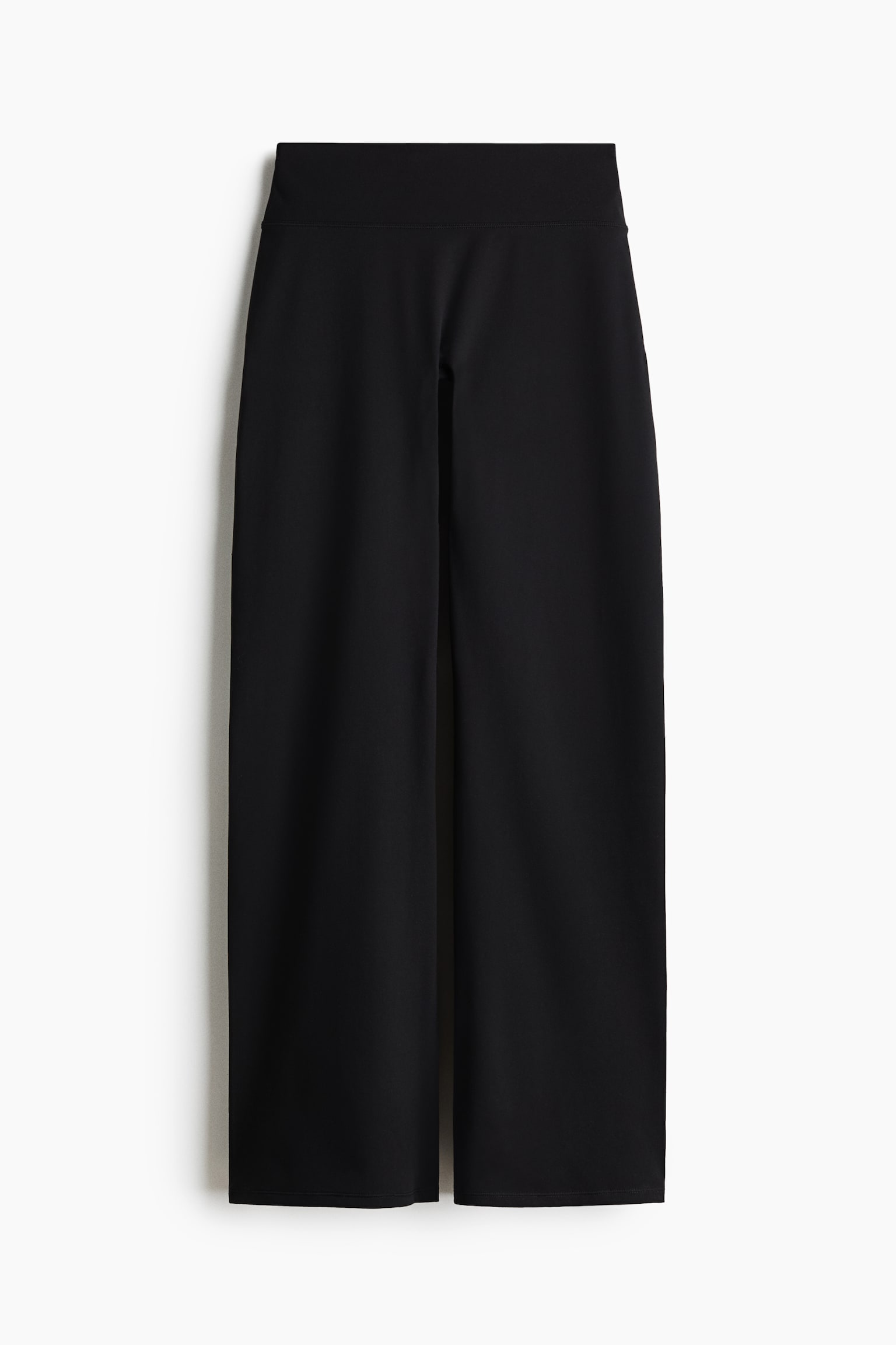 Wide sports trousers with SoftMove™ - Black