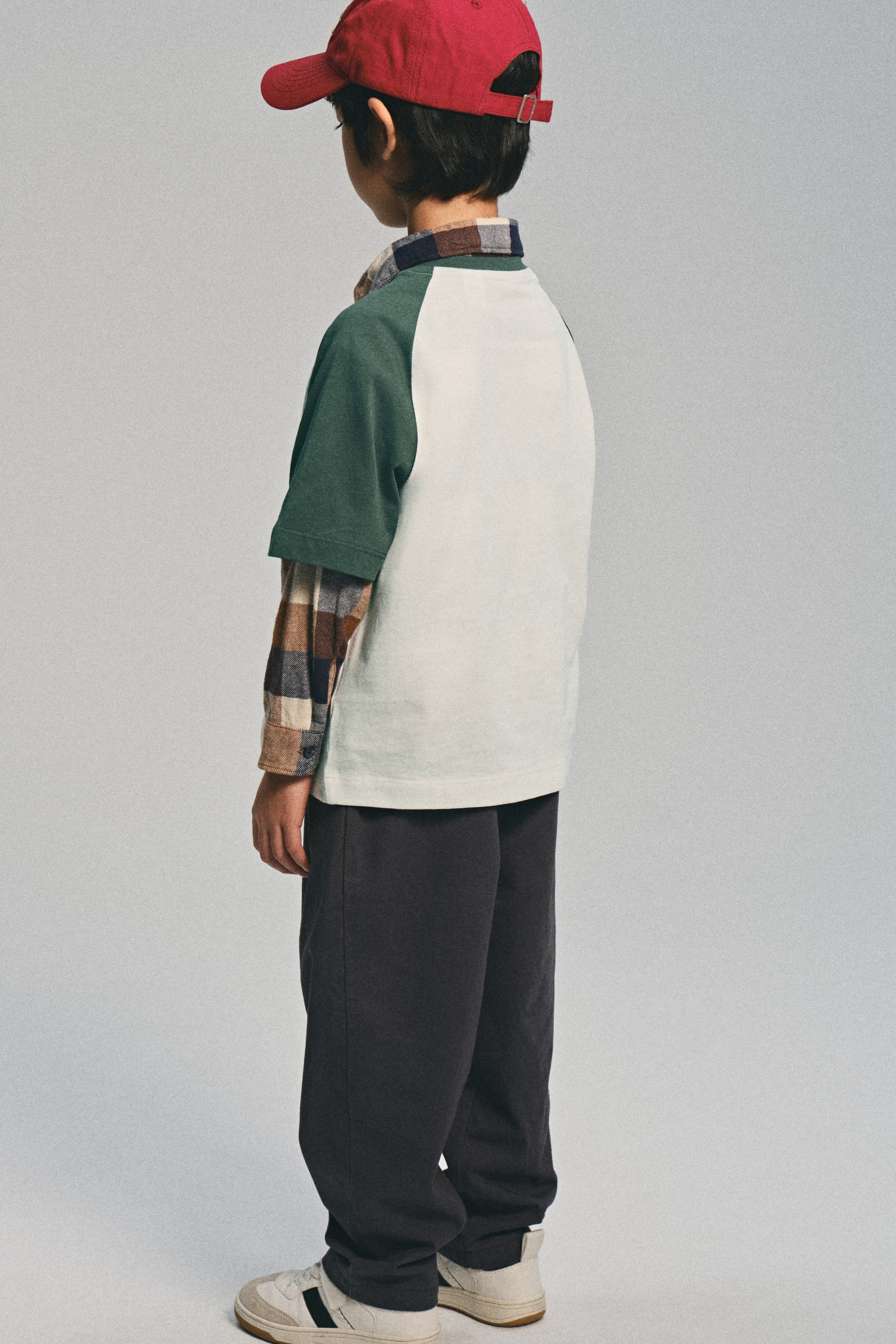 View larger image: Print-motif cotton T-shirt - White/Jurassic World - Kids | H&M SG 3