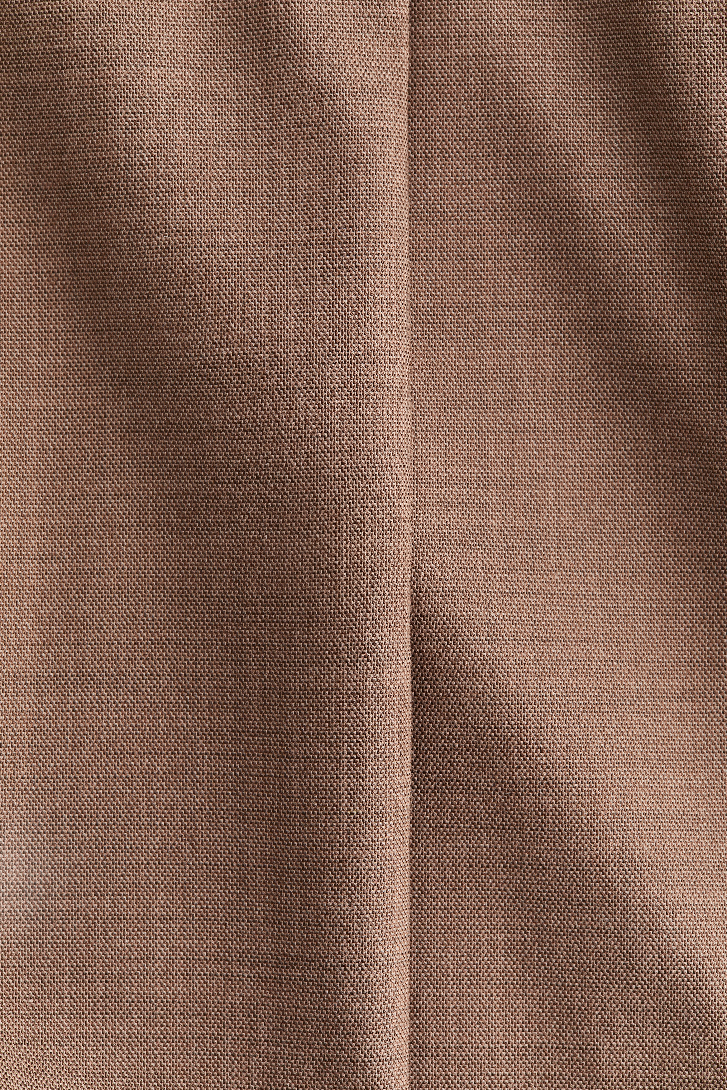 Pleat-front shorts