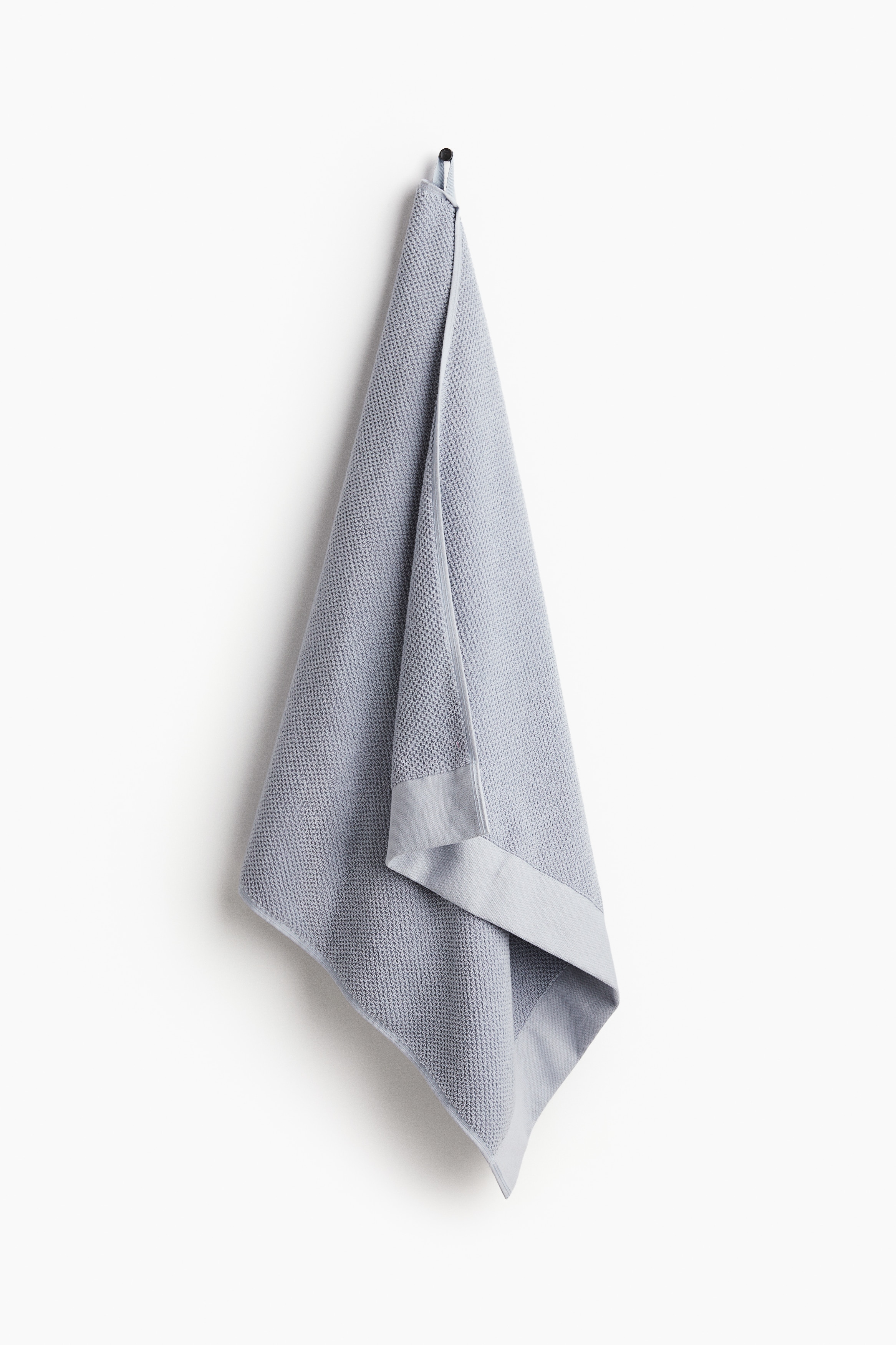 Telo bagno in spugna di cotone - Blu polvere chiaro/Verde salvia/Marrone scuro/Blu navy/Bianco/Marrone/Beige chiaro/Rosa cipria/Grigio chiaro
