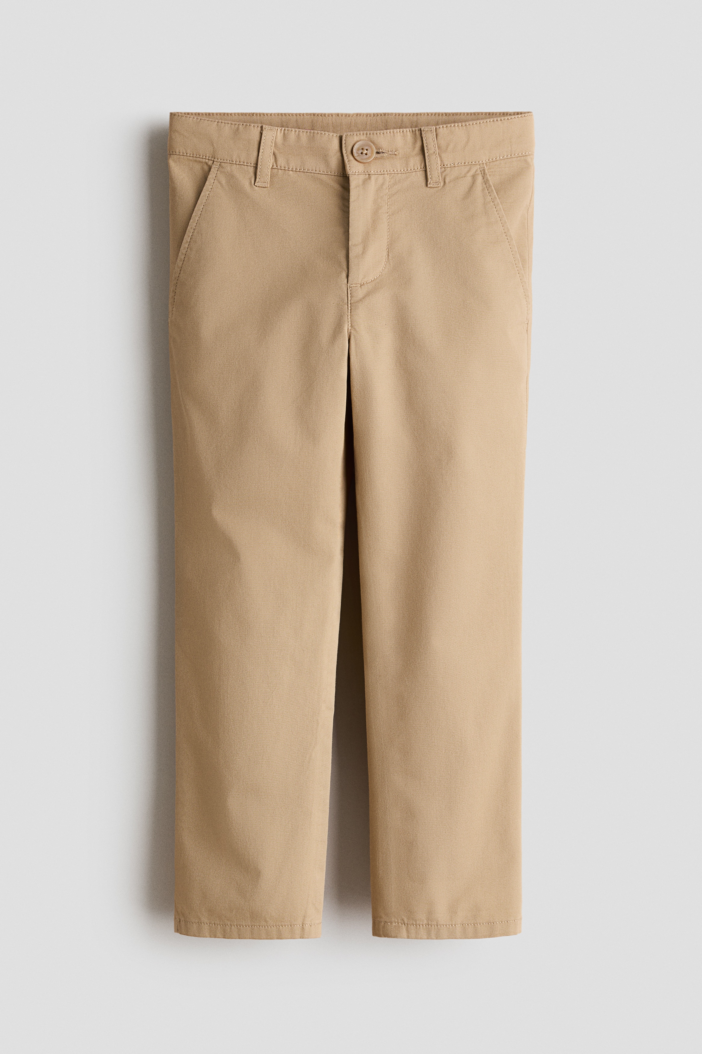 Čino pantalone od kepera - Bež/Svetla kaki zelena/Bež/Plava