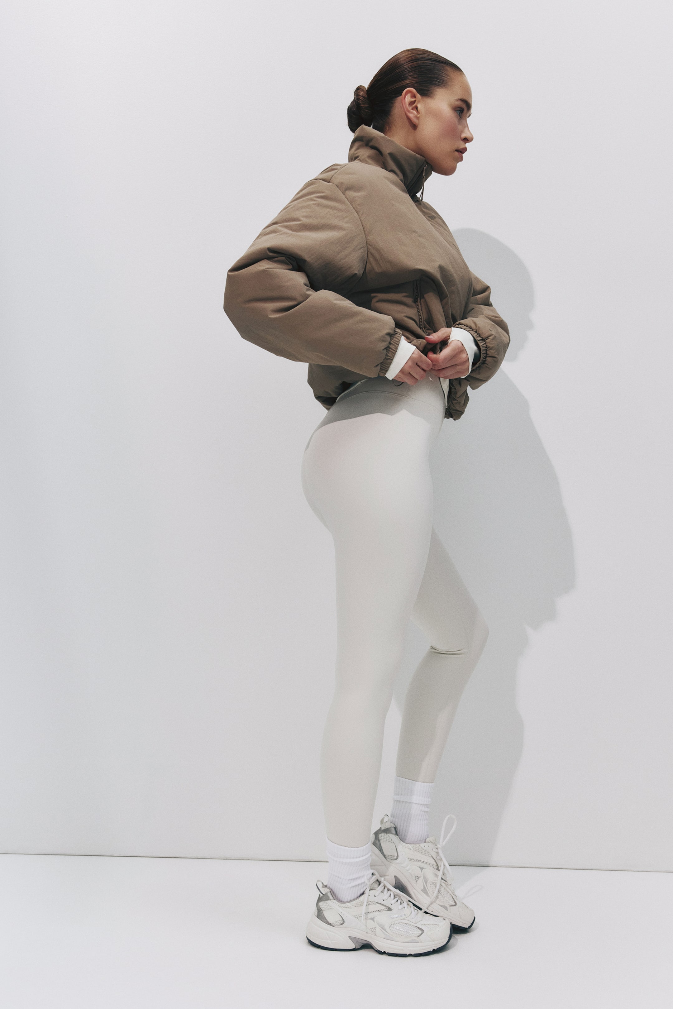 Veste de sport matelassée et hydrofuge