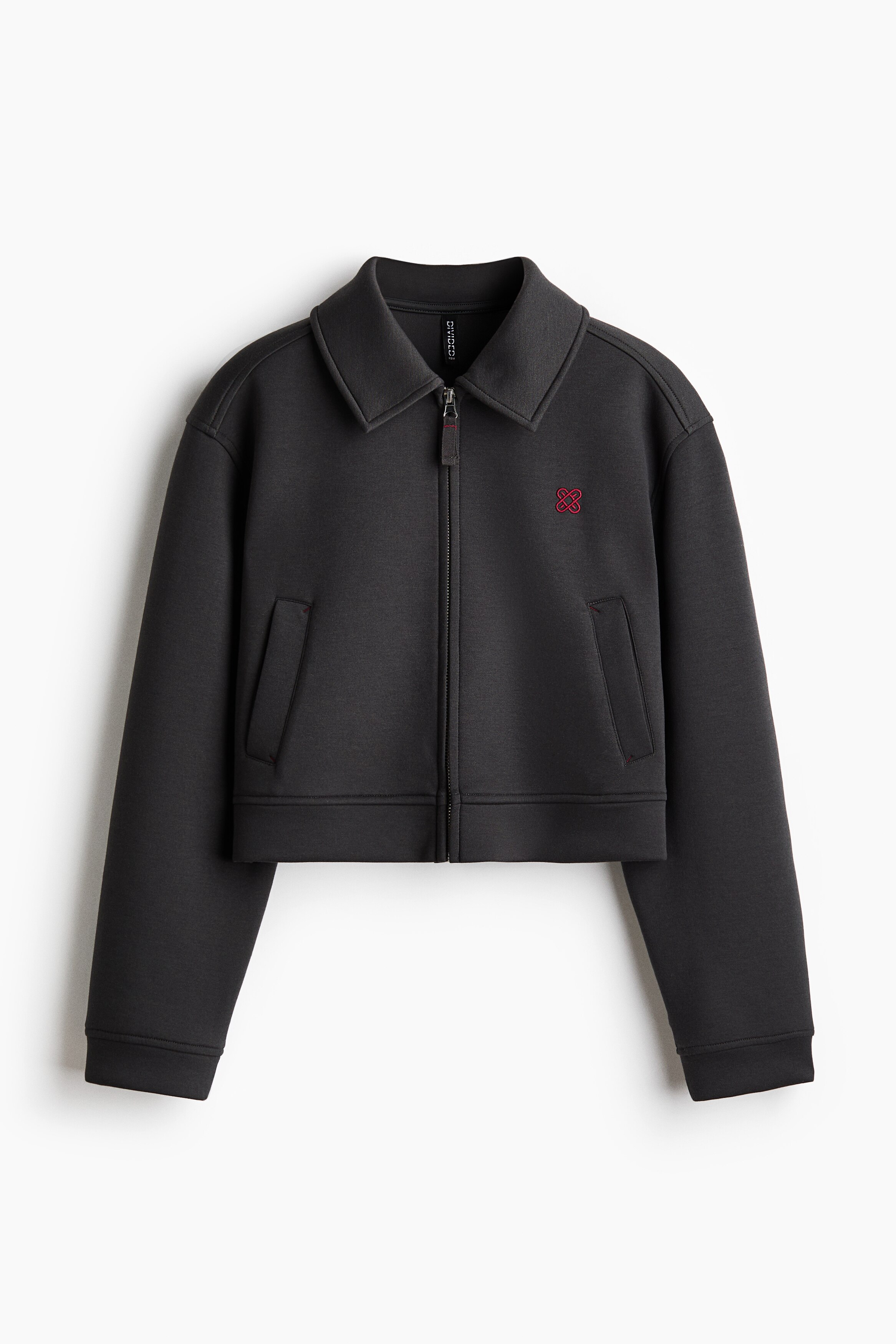 H & M - スキューバジャケット - グレー