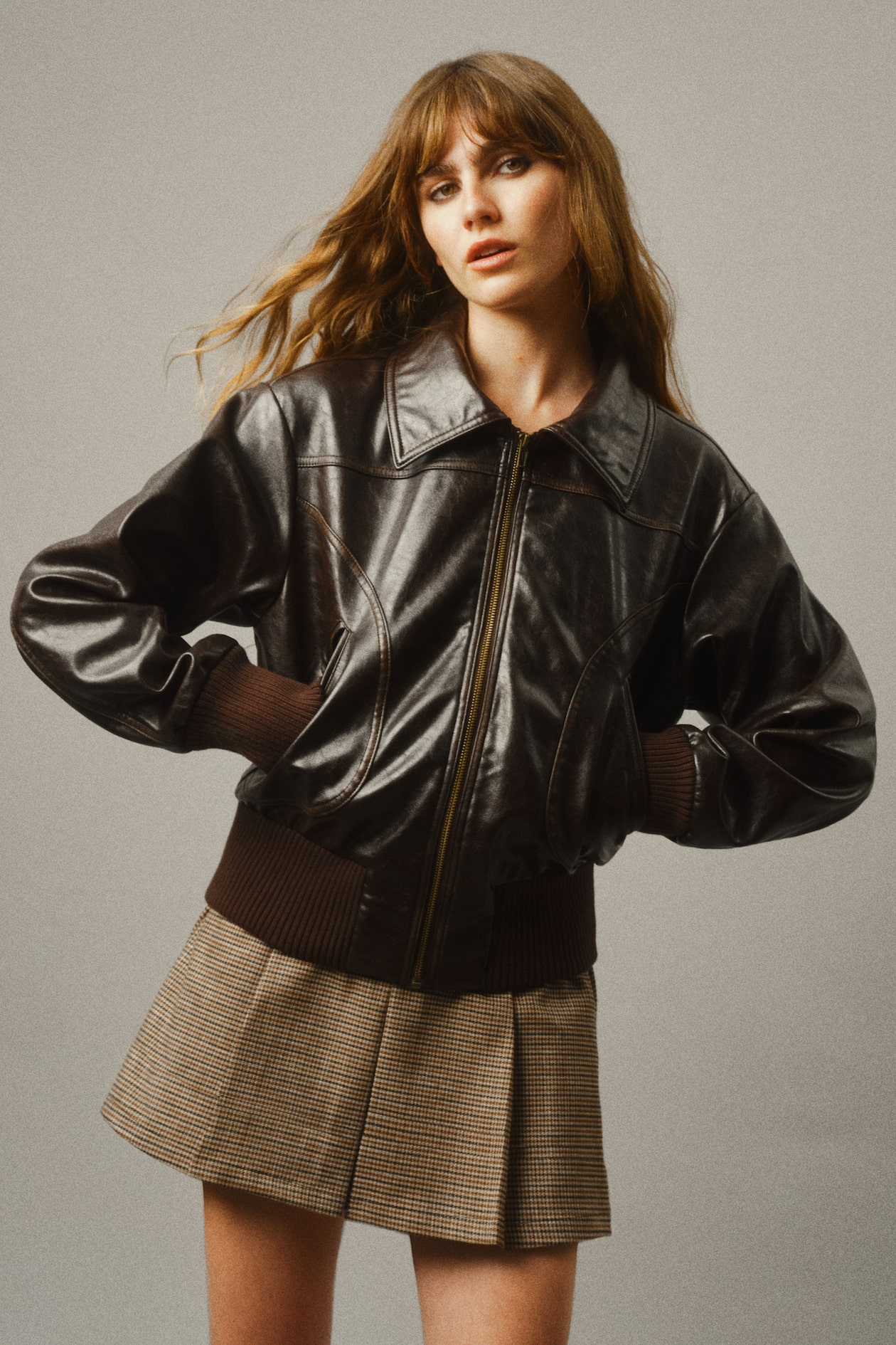 H&m Cazadora Mujer Pelo Abrigos Pelo Mujer H&m Abrigo