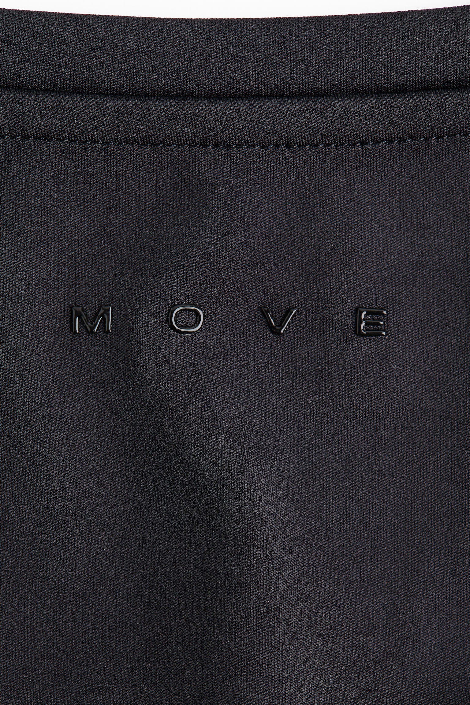 スクエアネックスポーツトップス DryMove™ - ブラック - 2