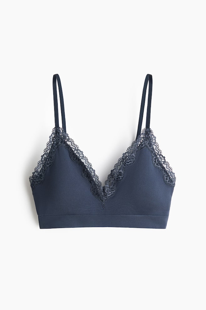 Seamless padded soft-bh - Marineblauw/Zwart/Lichtroze/Bleekbeige/Donkerbruin/Wit/Lichtblauw - 1
