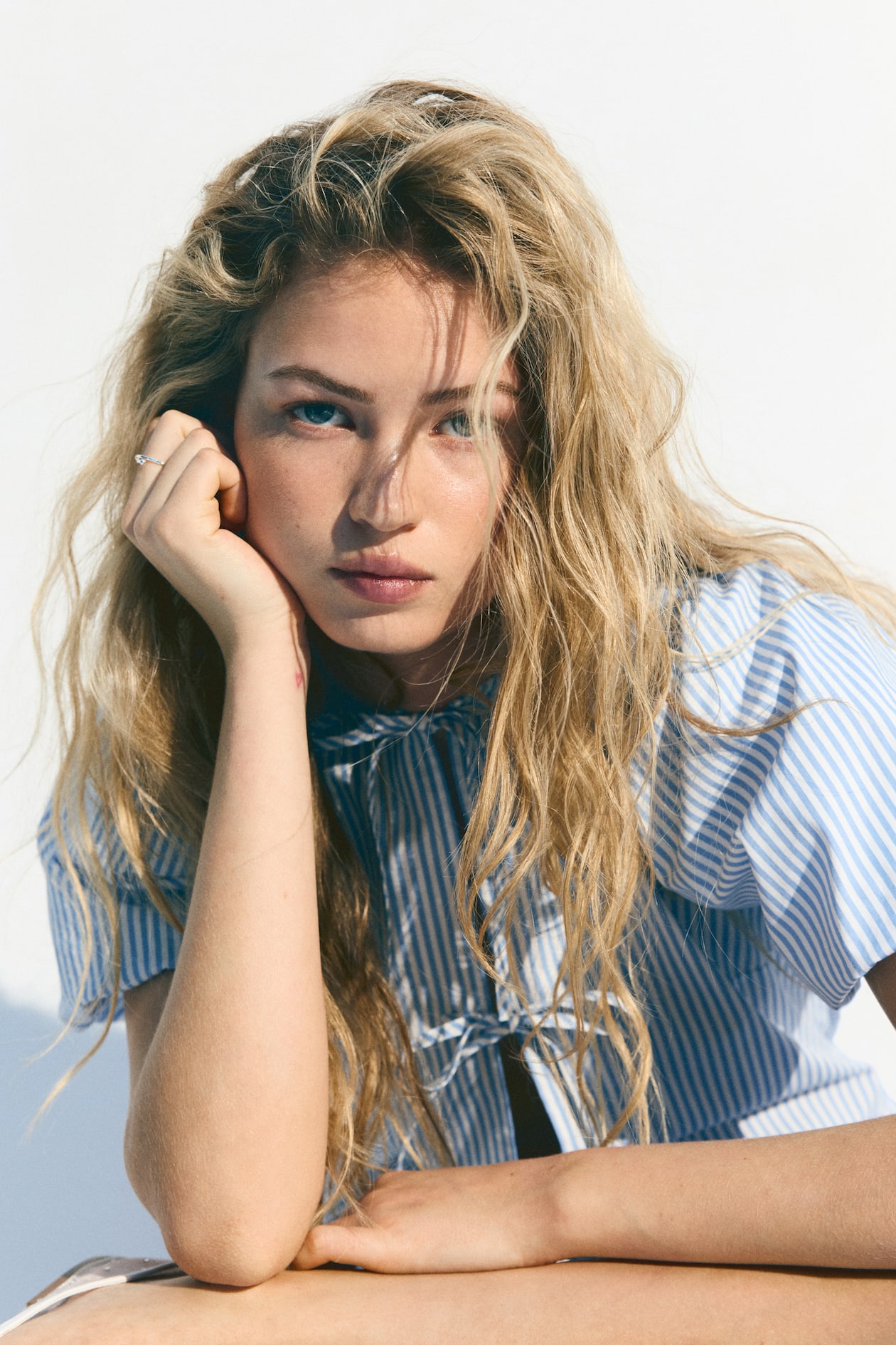 Tie-Front Poplin Dress - image 4