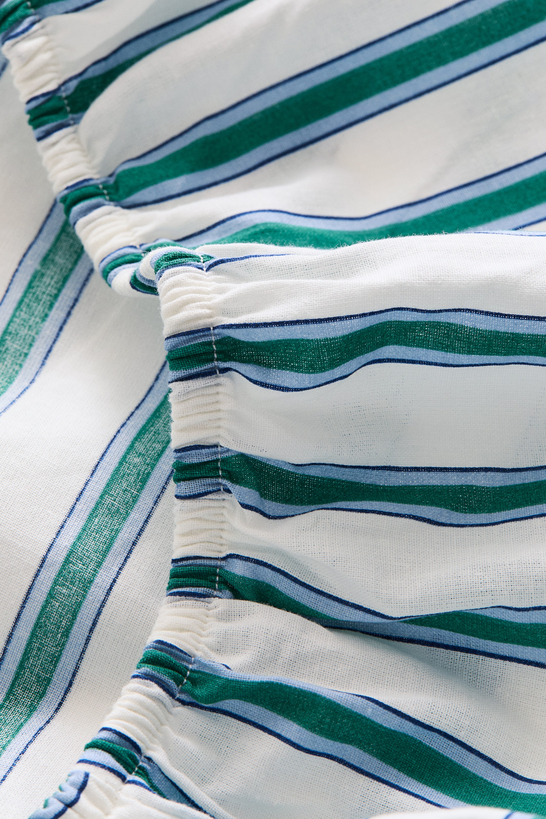 Patterned Cotton Fitted Sheet