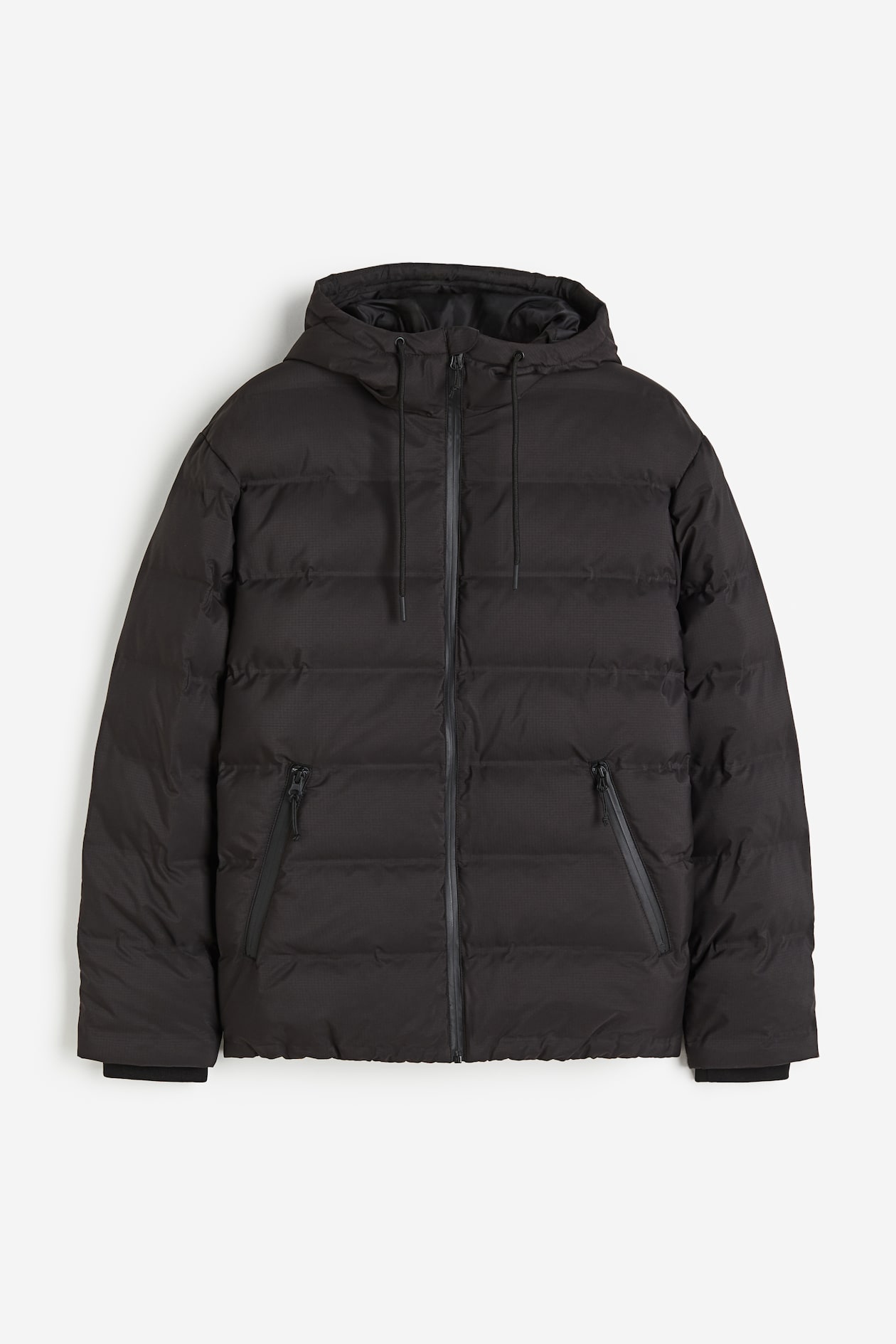 Water-repellent puffer jacket Black Men H&M MY