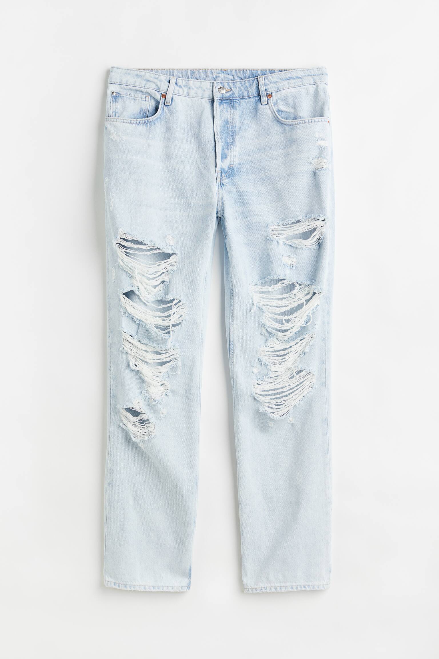 H&M+ 90's Boyfriend Jeans - Bleda teksas plava - 1