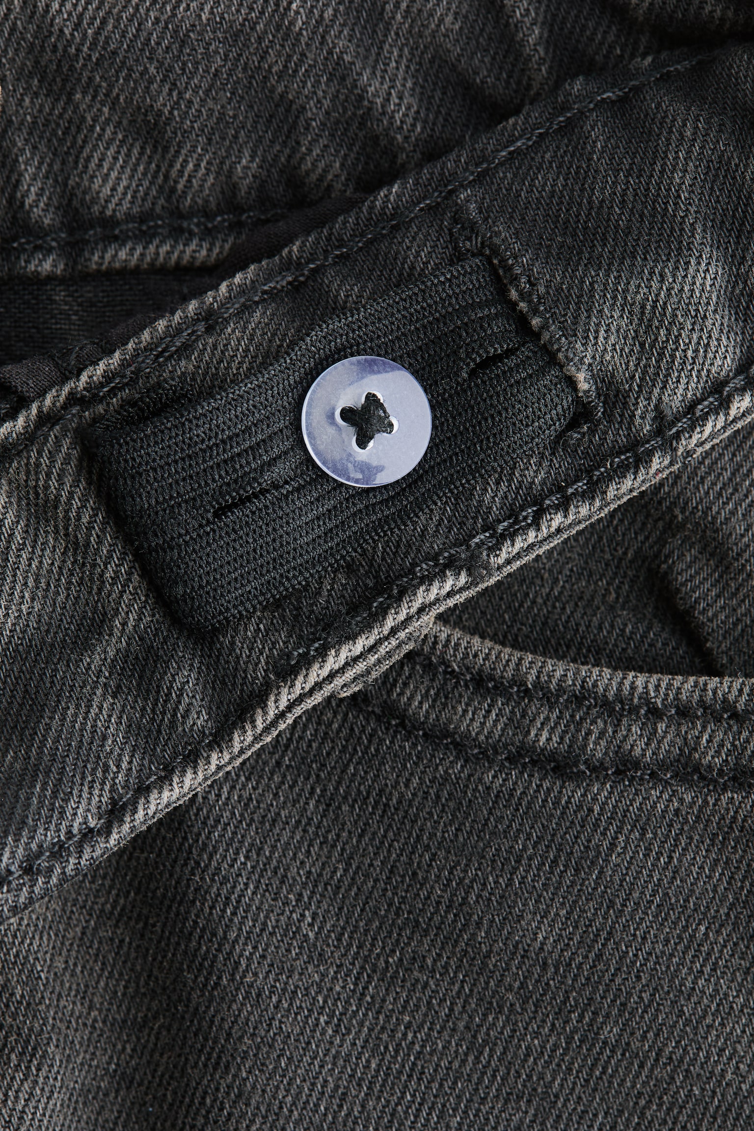Shorts i denim - Vasket sort/Denimblå/Sart denimblå - 3