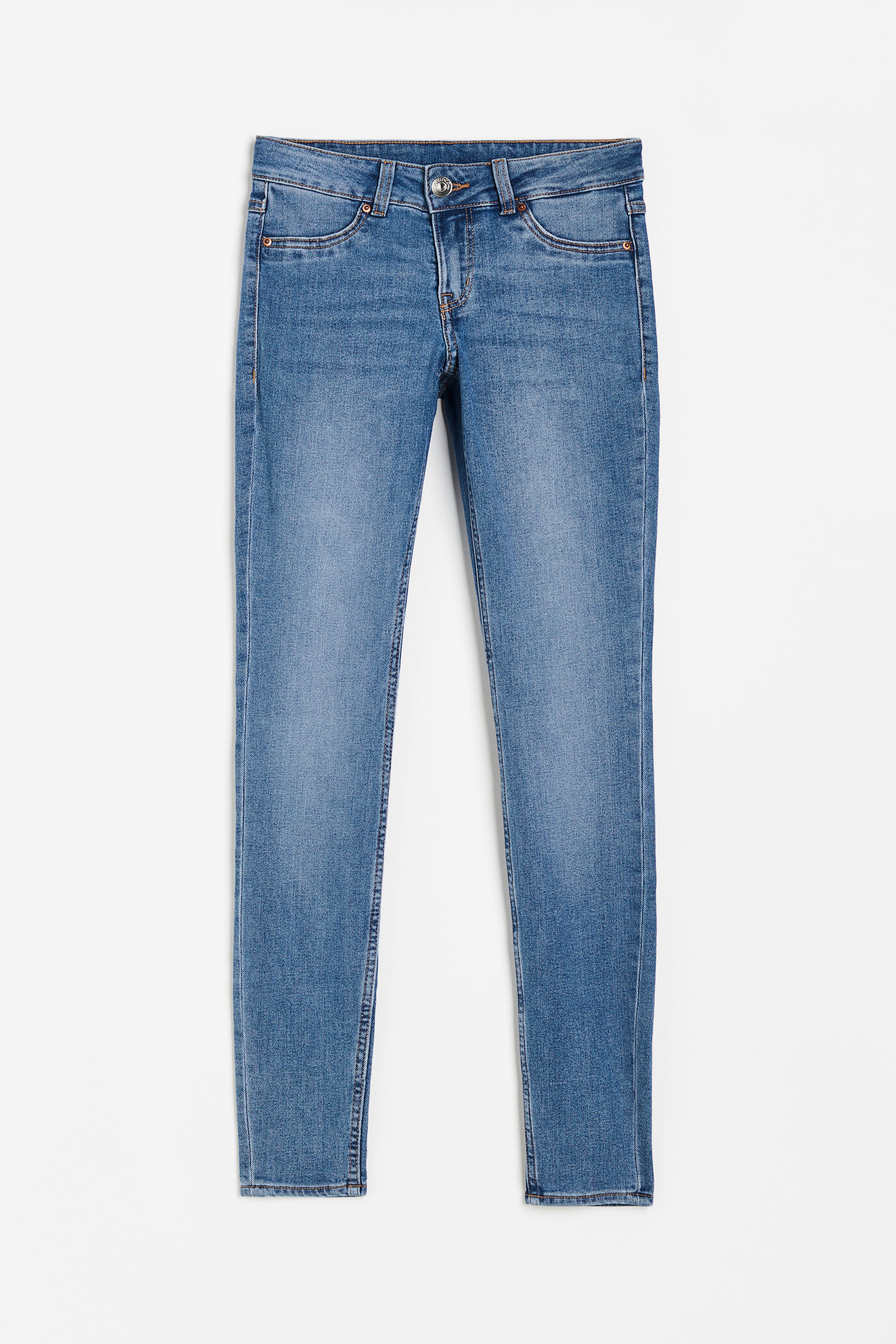 View larger image: Skinny Low Jeans - Denim blue - Ladies | H&M GB 1