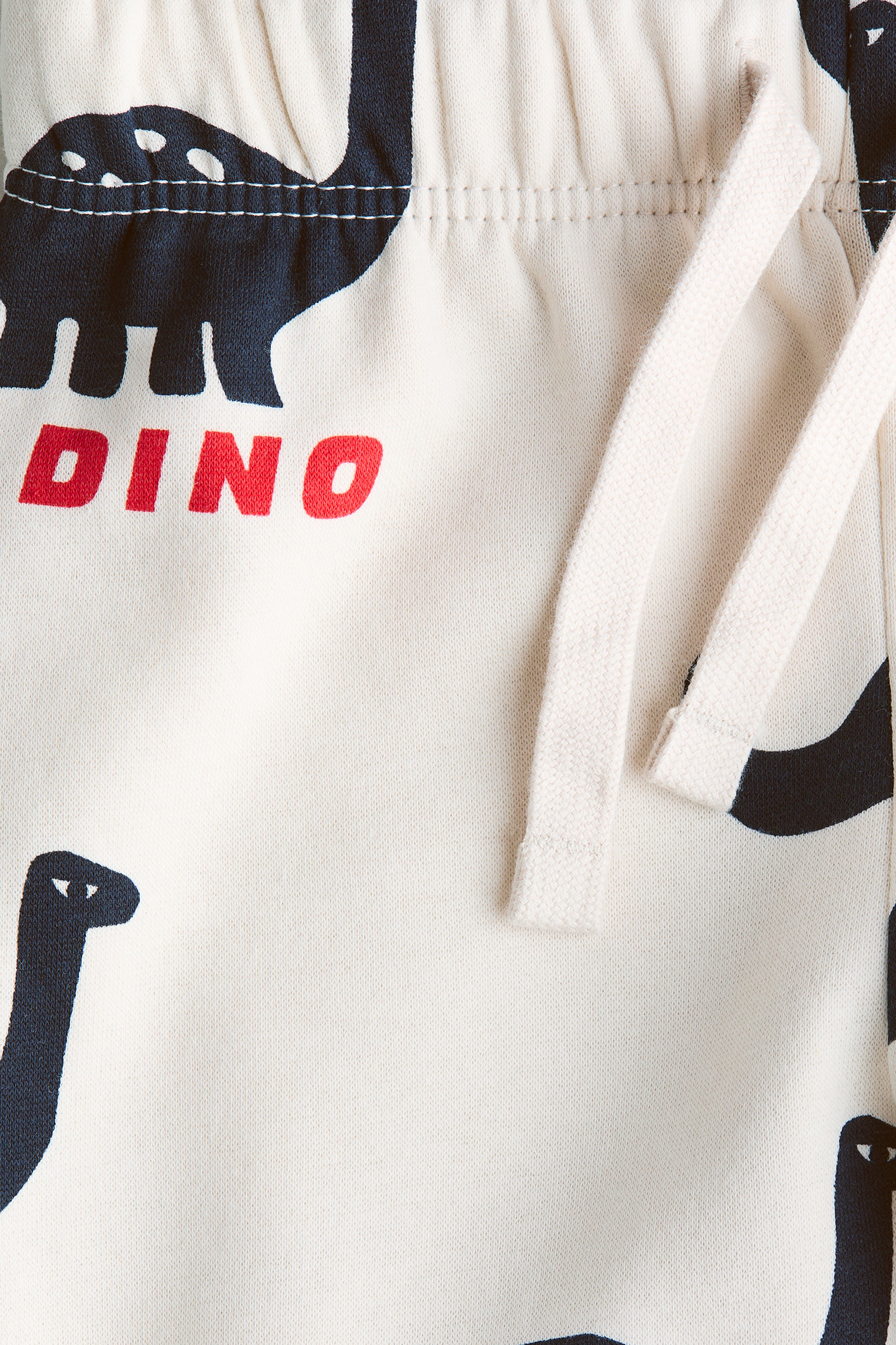 View larger image: Printed Joggers - Light beige/dinosaurs - Kids | H&M US 2