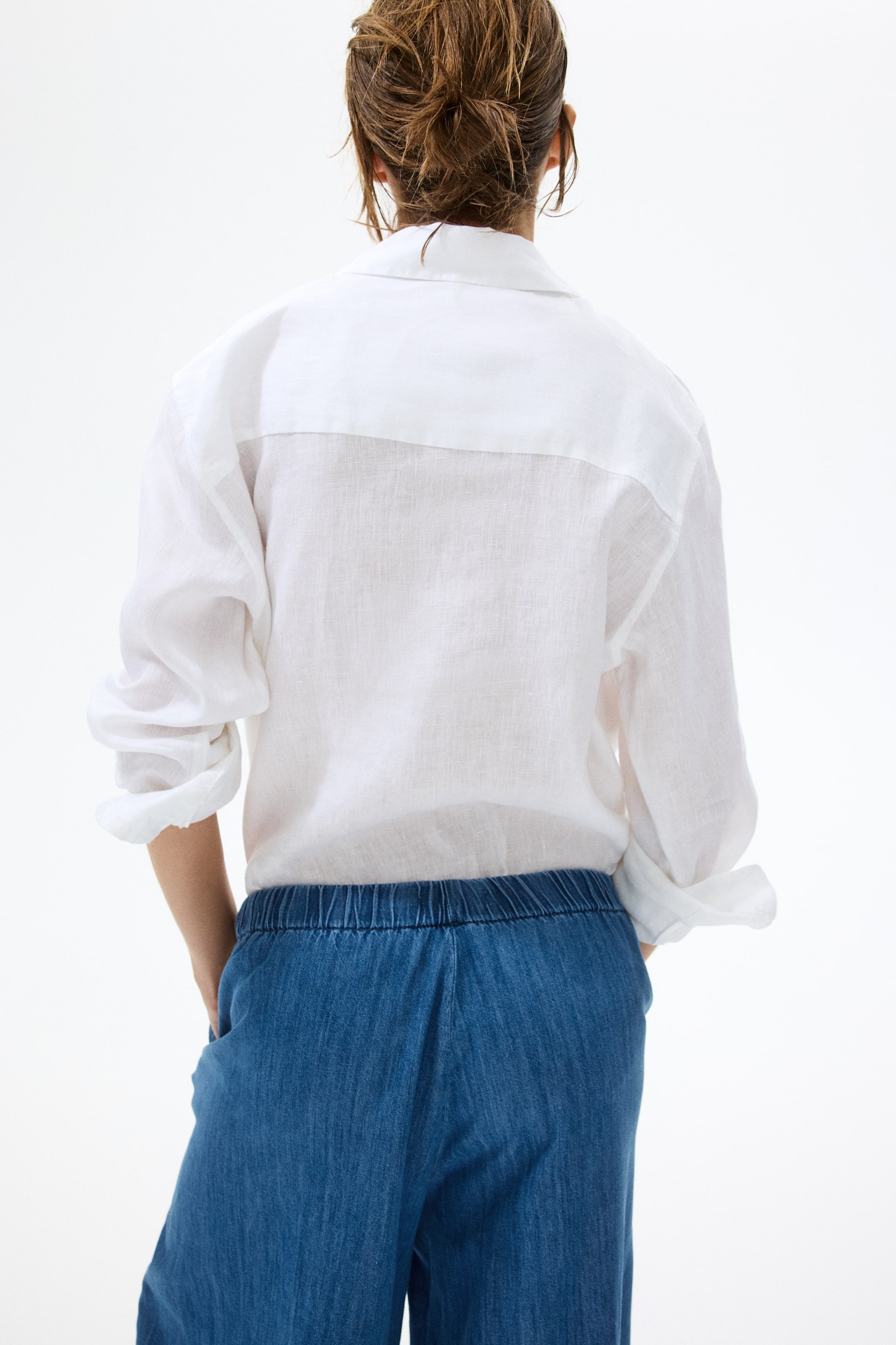 Denim Balloon Pants