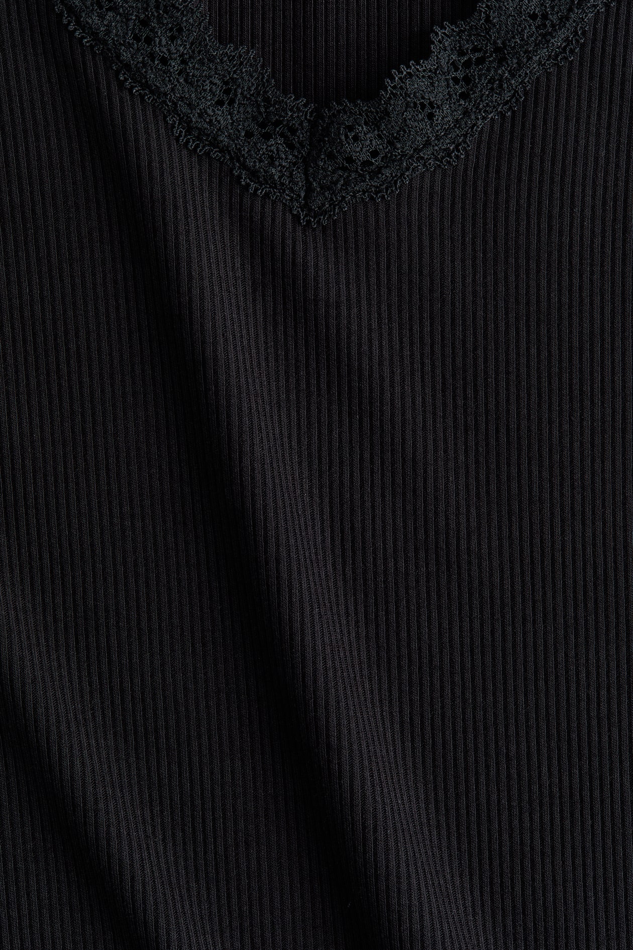 Lace-Trimmed Jersey Top - image 2