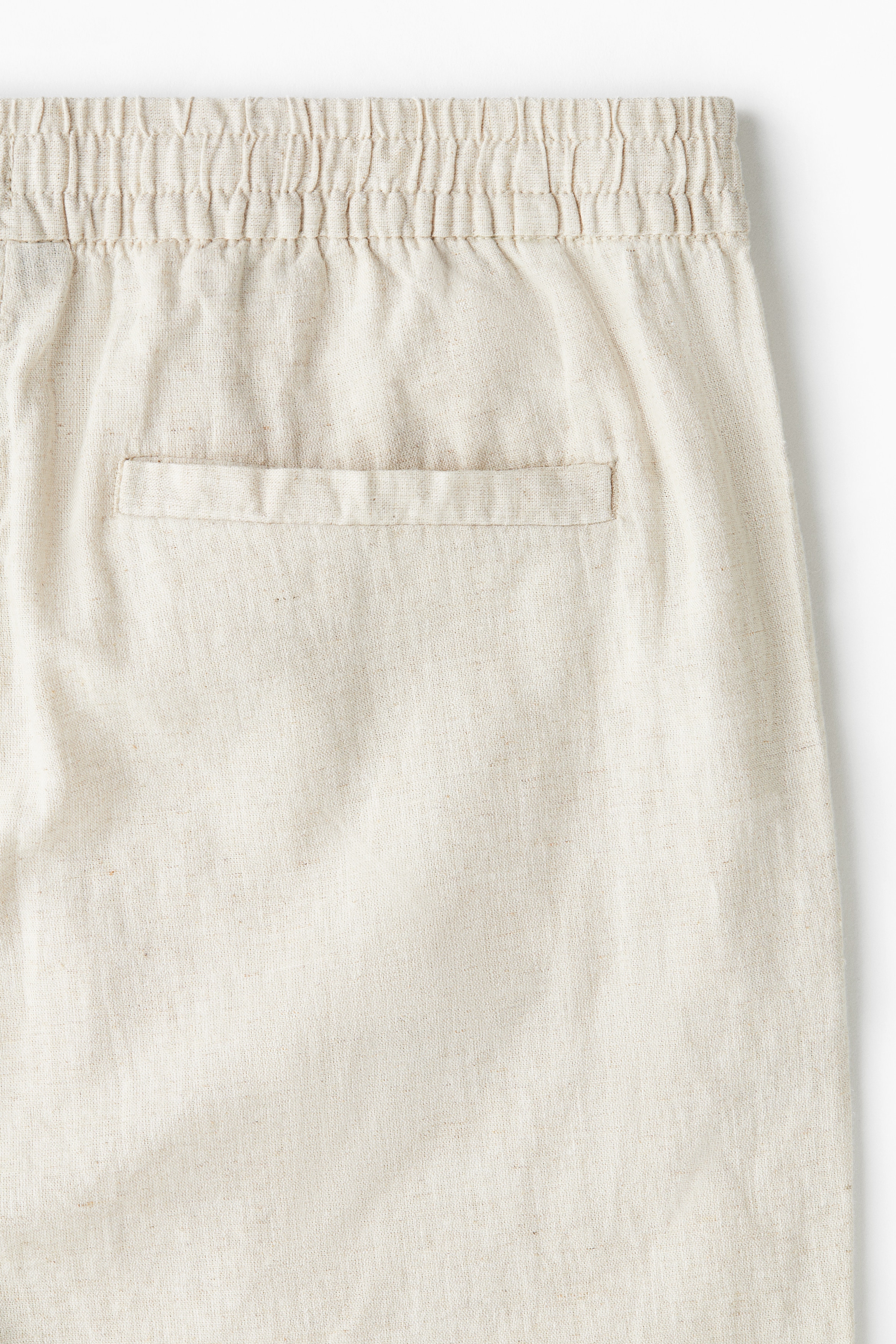 Regular Fit Linen-blend trousers