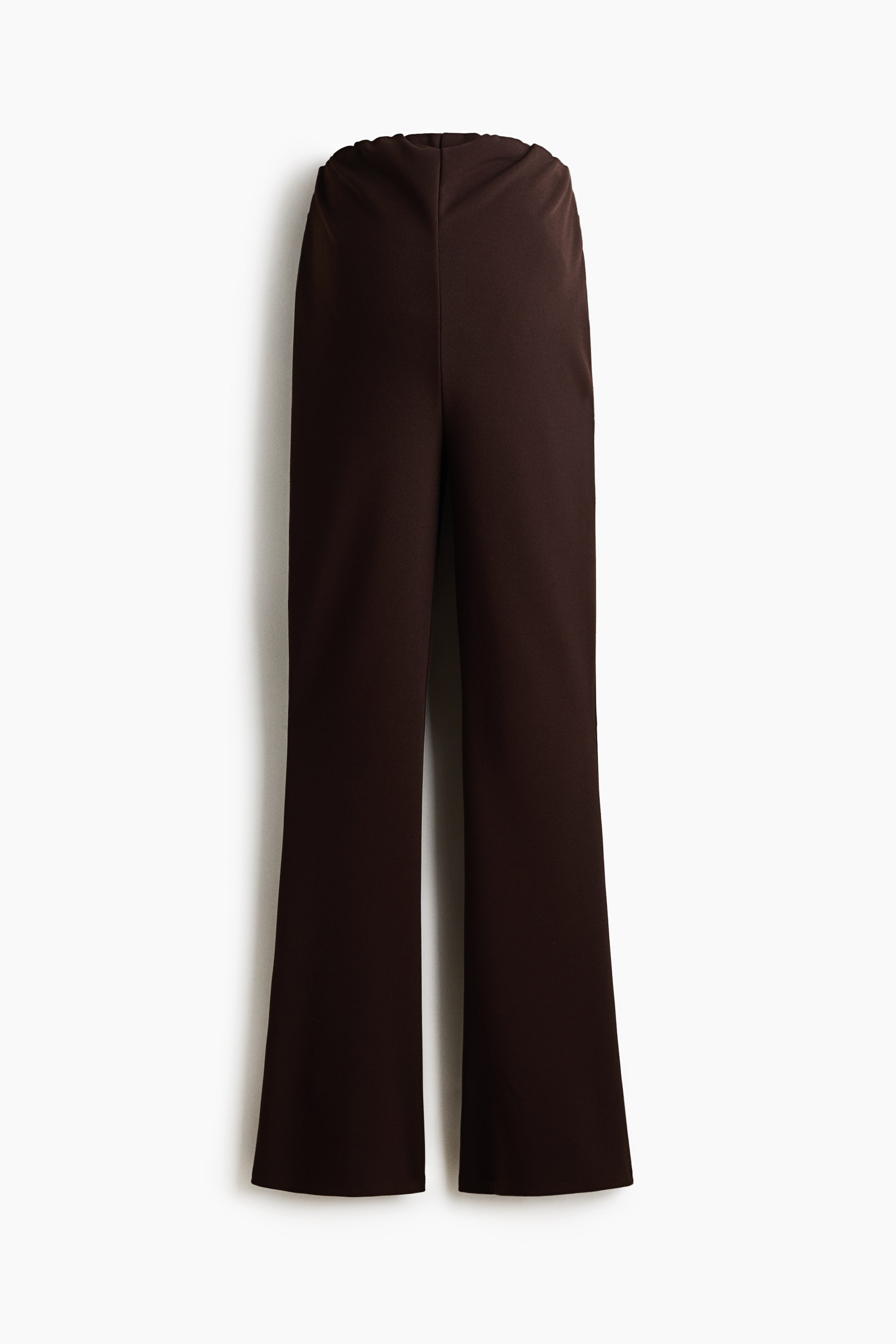 View larger image: MAMA Flared Ponte di Roma leggings - Dark brown - Ladies | H&M GB 1
