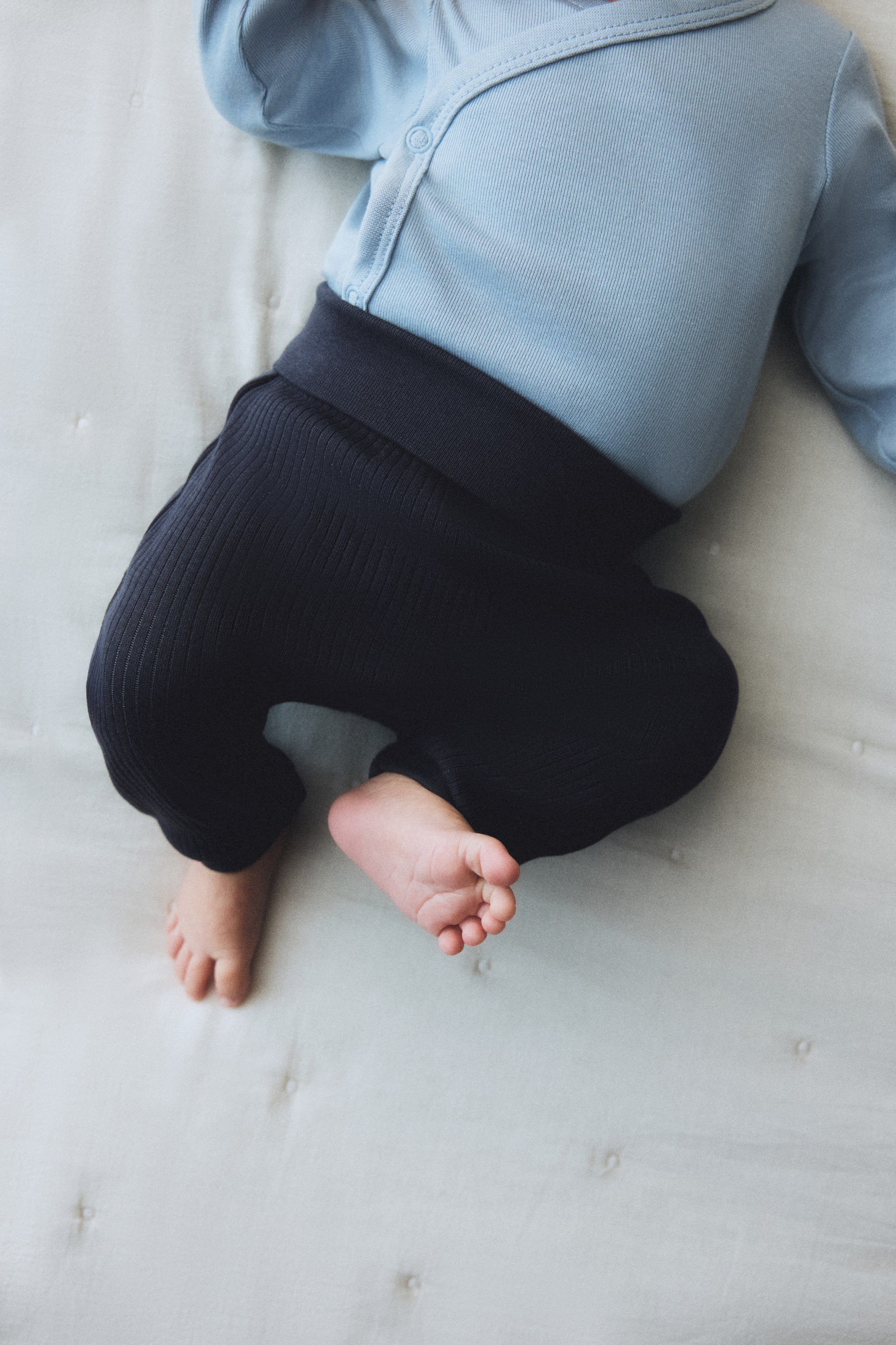4-pack Ribbed Cotton Pants