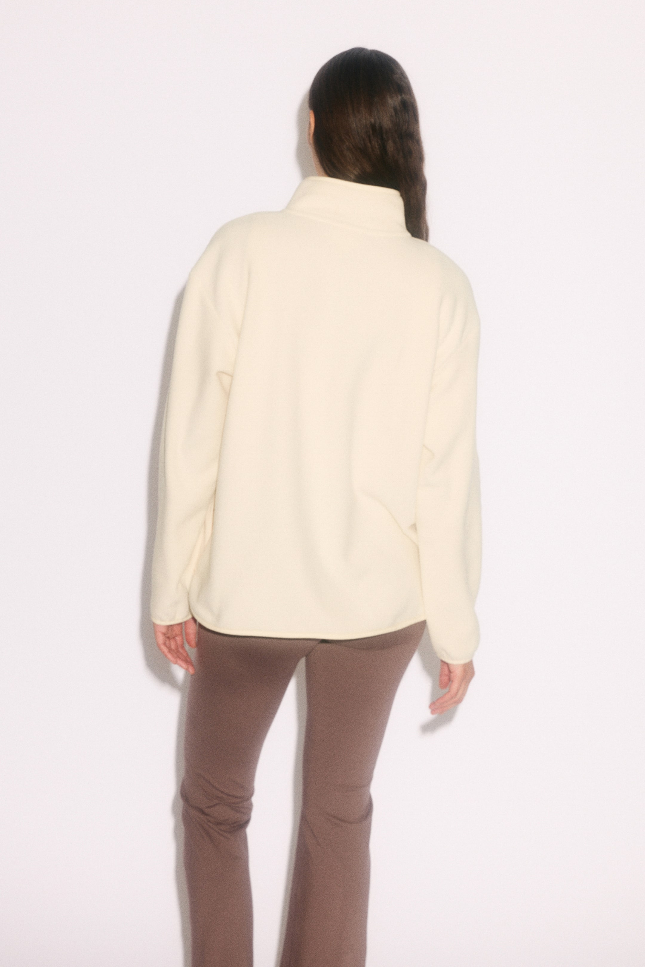 Regular-Fit Fleece Activewear Jacket