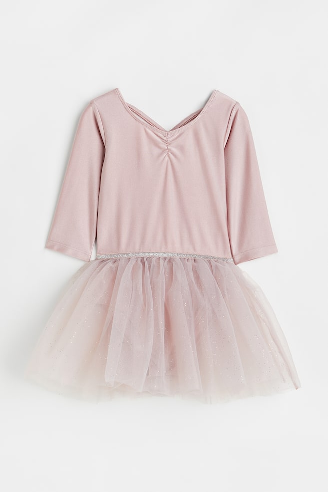Tulle-skirt dance dress - Pink