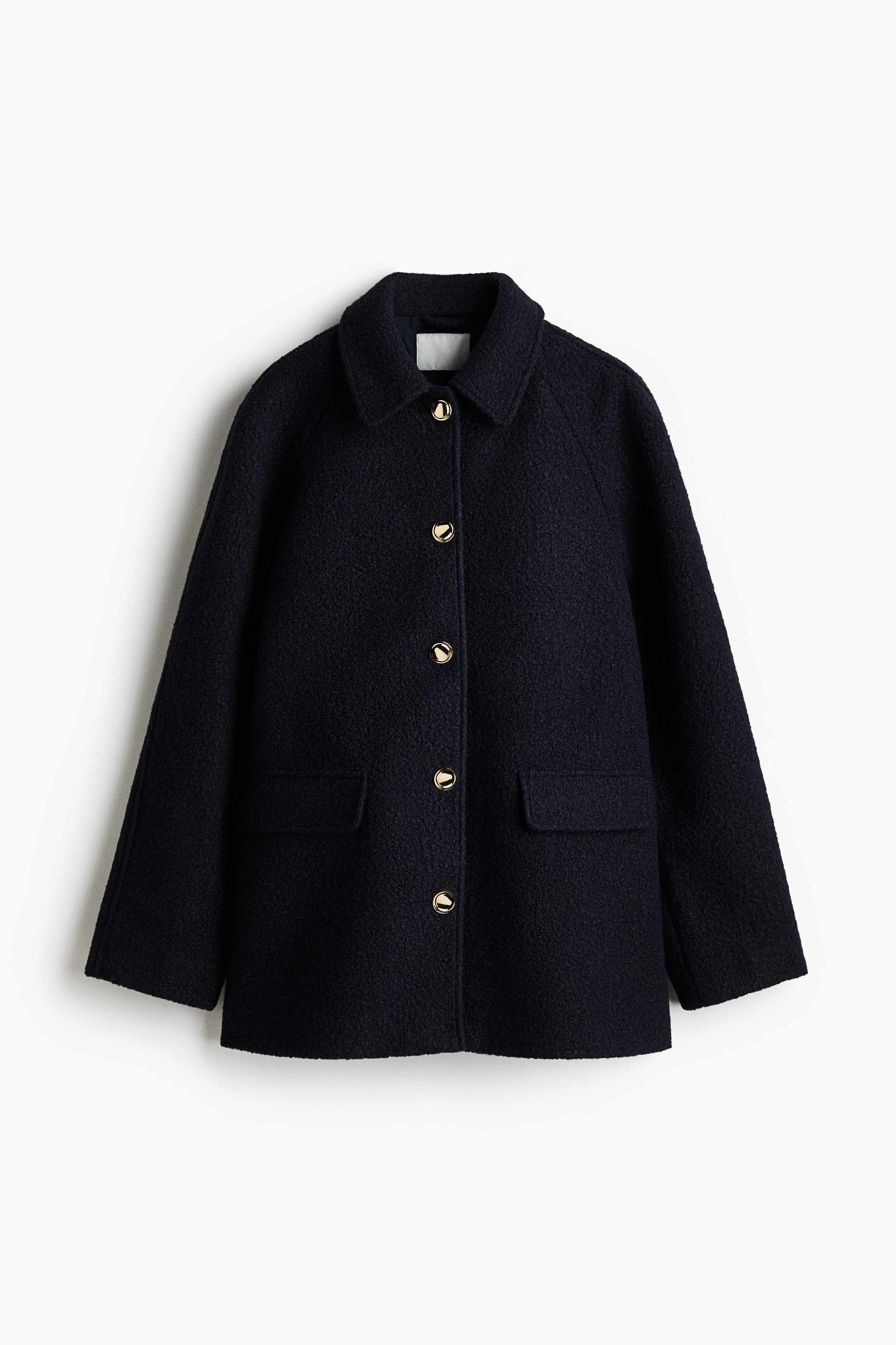 Car coat - Navy blue/Grey