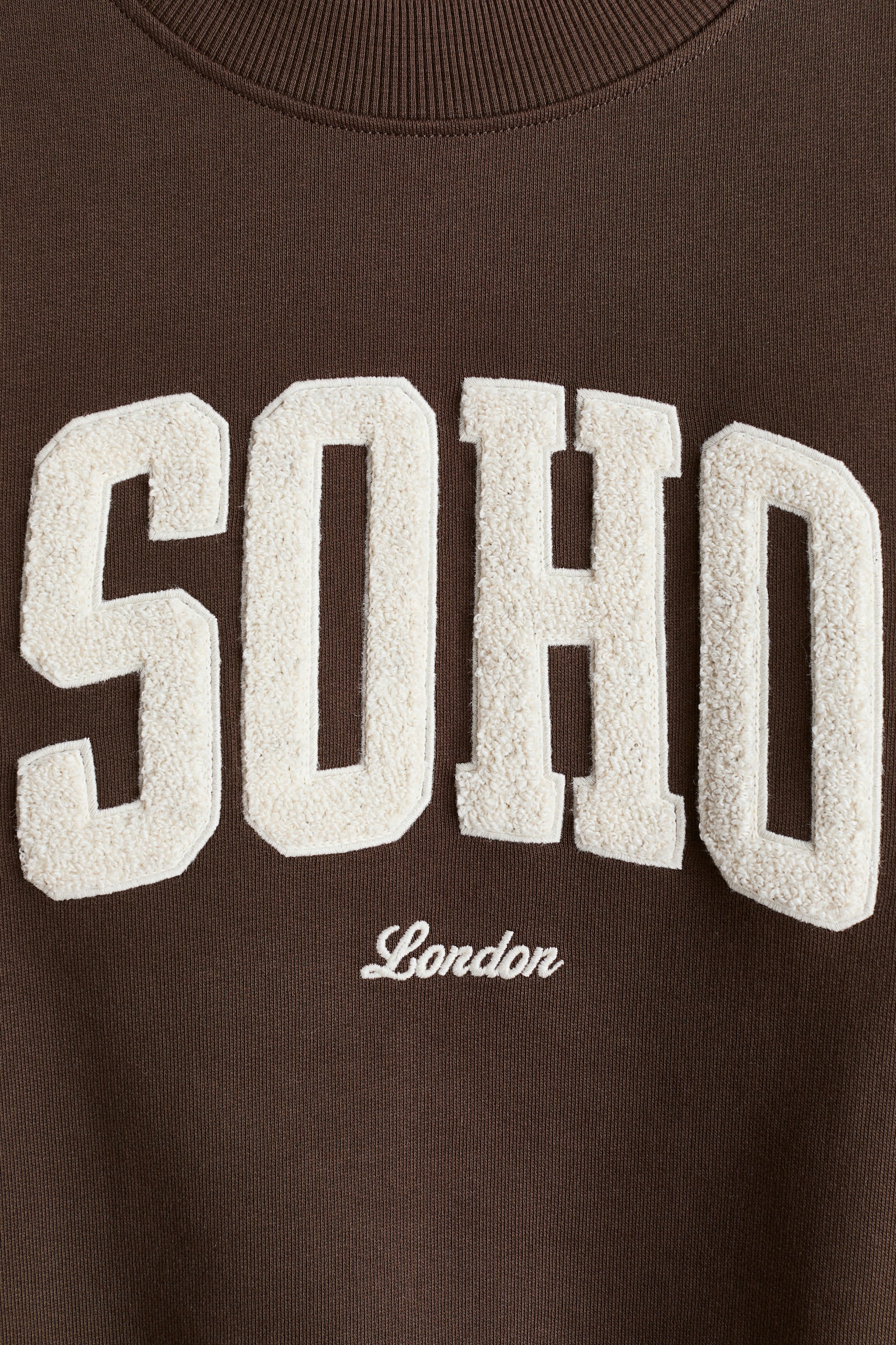 Felpa con motivo decorativo - Marrone scuro/Soho - 2