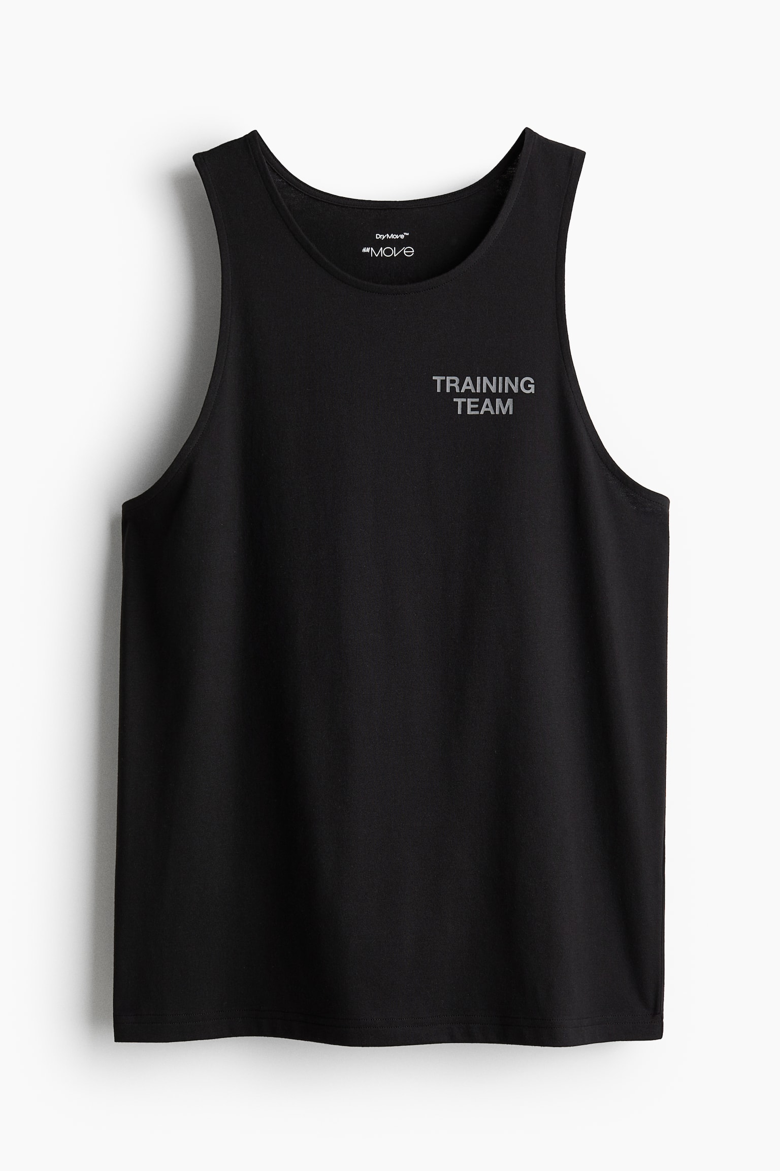 Regular Fit Sports vest top in DryMove™ - Black/Training Team/White/Training Team - 2