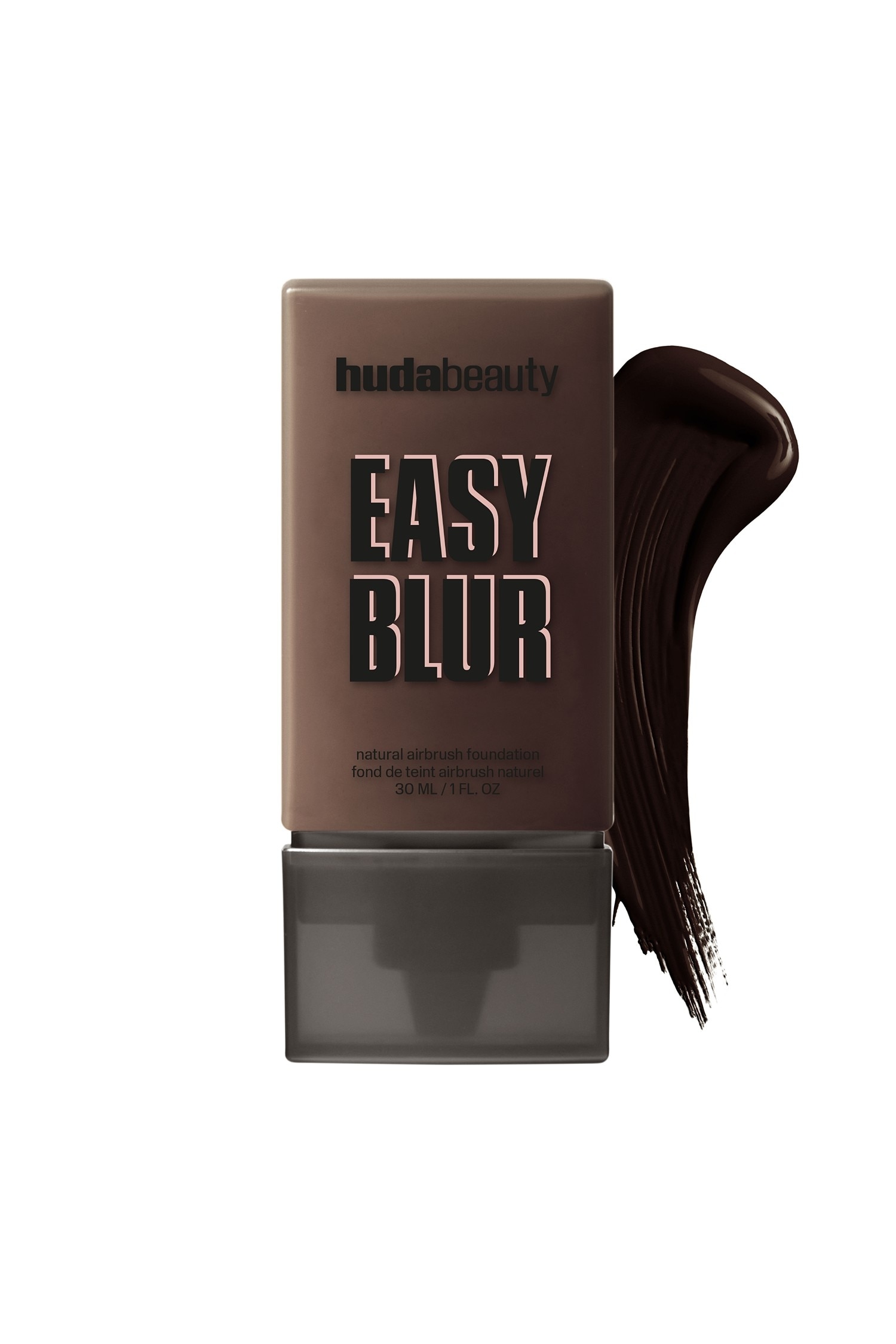 HUDA BEAUTY - Easy Blur Natural Airbrush Foundation - 600 Neutral - Espresso