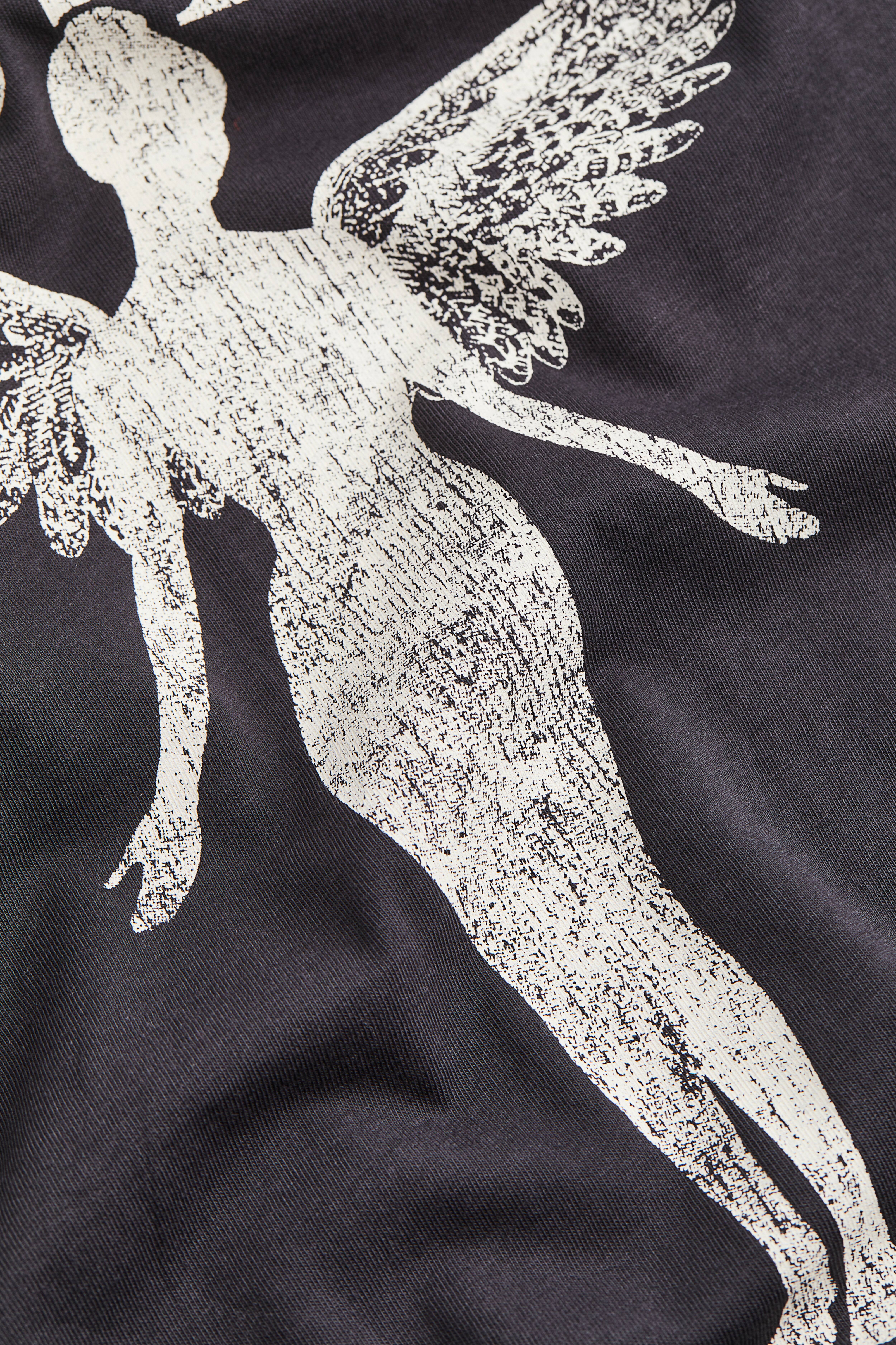 T-shirt Oversize Donna UNCLECAT - Scollo A V, Maniche Corte, Vestibilità Larga, Casual Estiva, Colore Unito