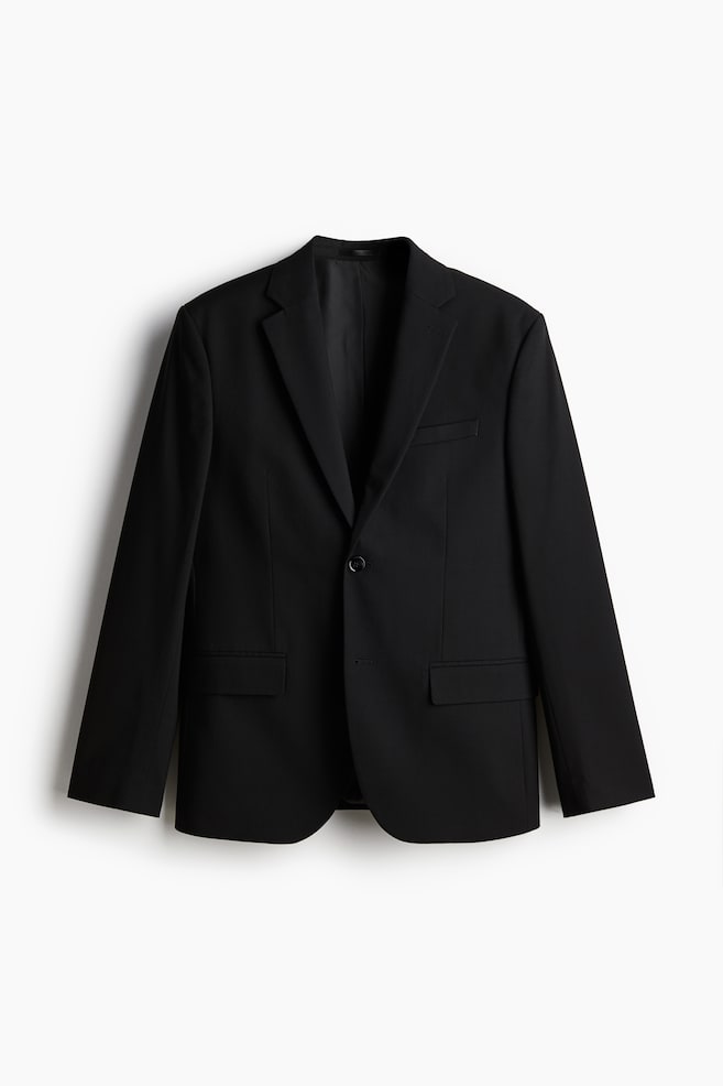 Jakke Regular Fit - Sort - 1