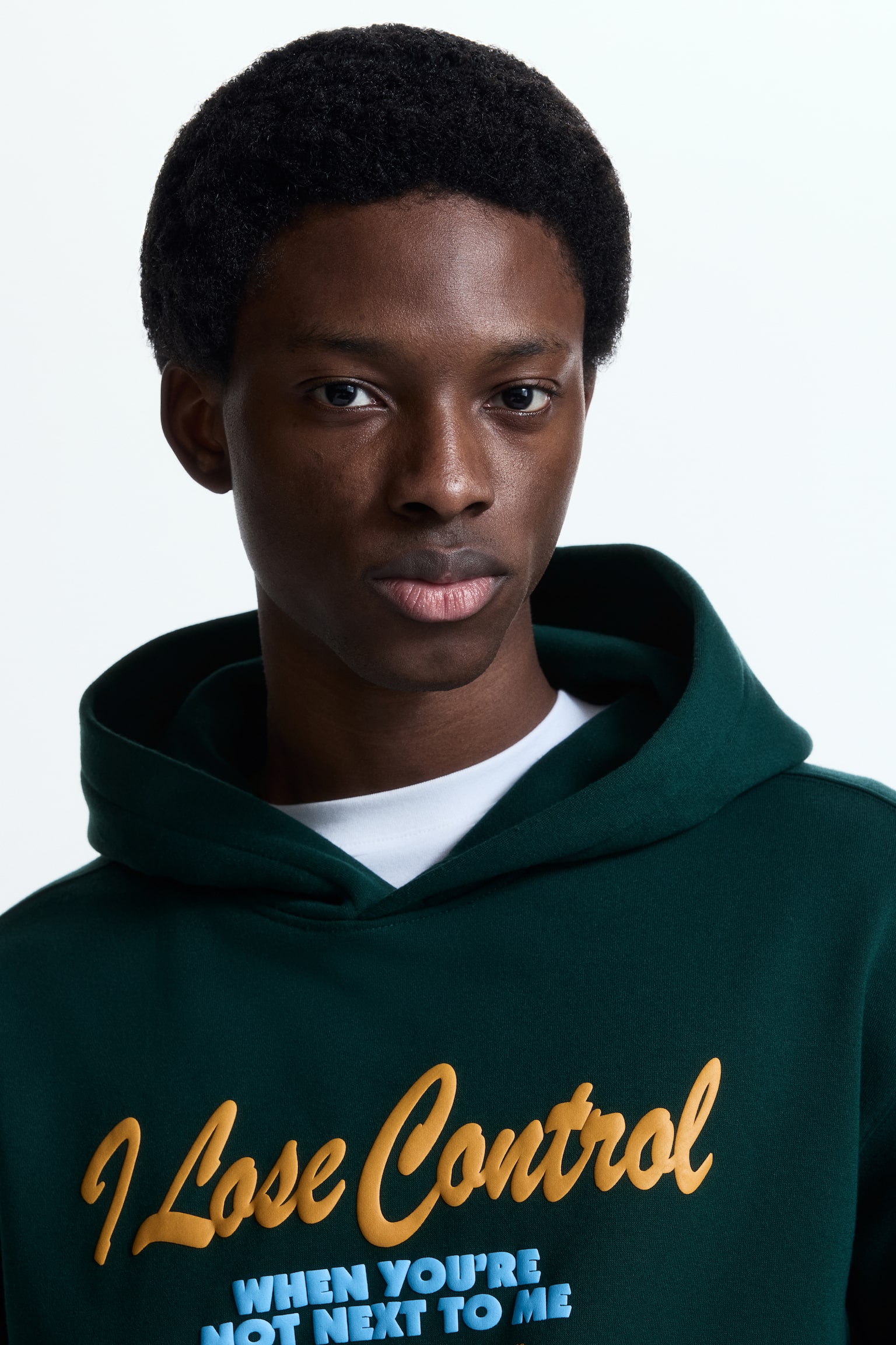 Loose Fit Printed hoodie - Dark green/I lose control/White/The Godfather/Black/Alien/White/Terminator/Black/Home Alone - 4