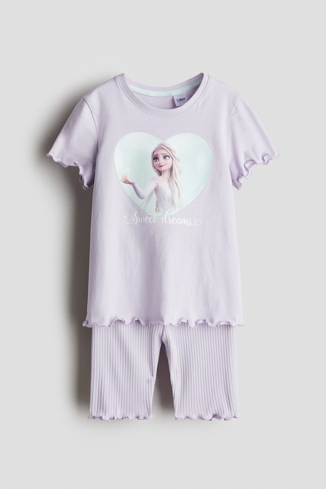 Printed pyjamas - Light purple/Frozen/Light yellow/Squishmallows - 1