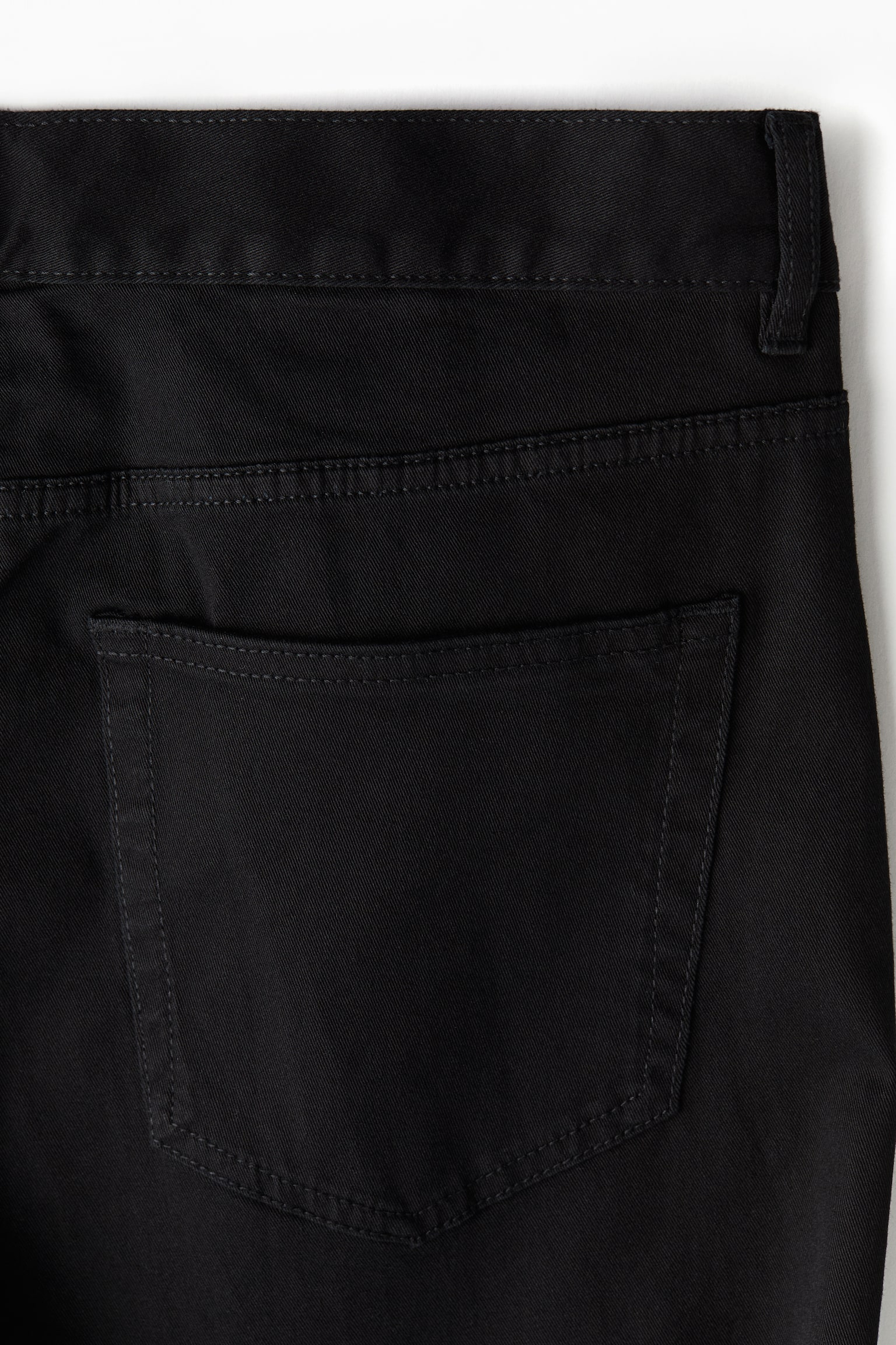 Slim Fit Cotton twill trousers - Black/Dark grey/Light beige/Khaki green/Navy blue/Grey/Beige/Cream - 4