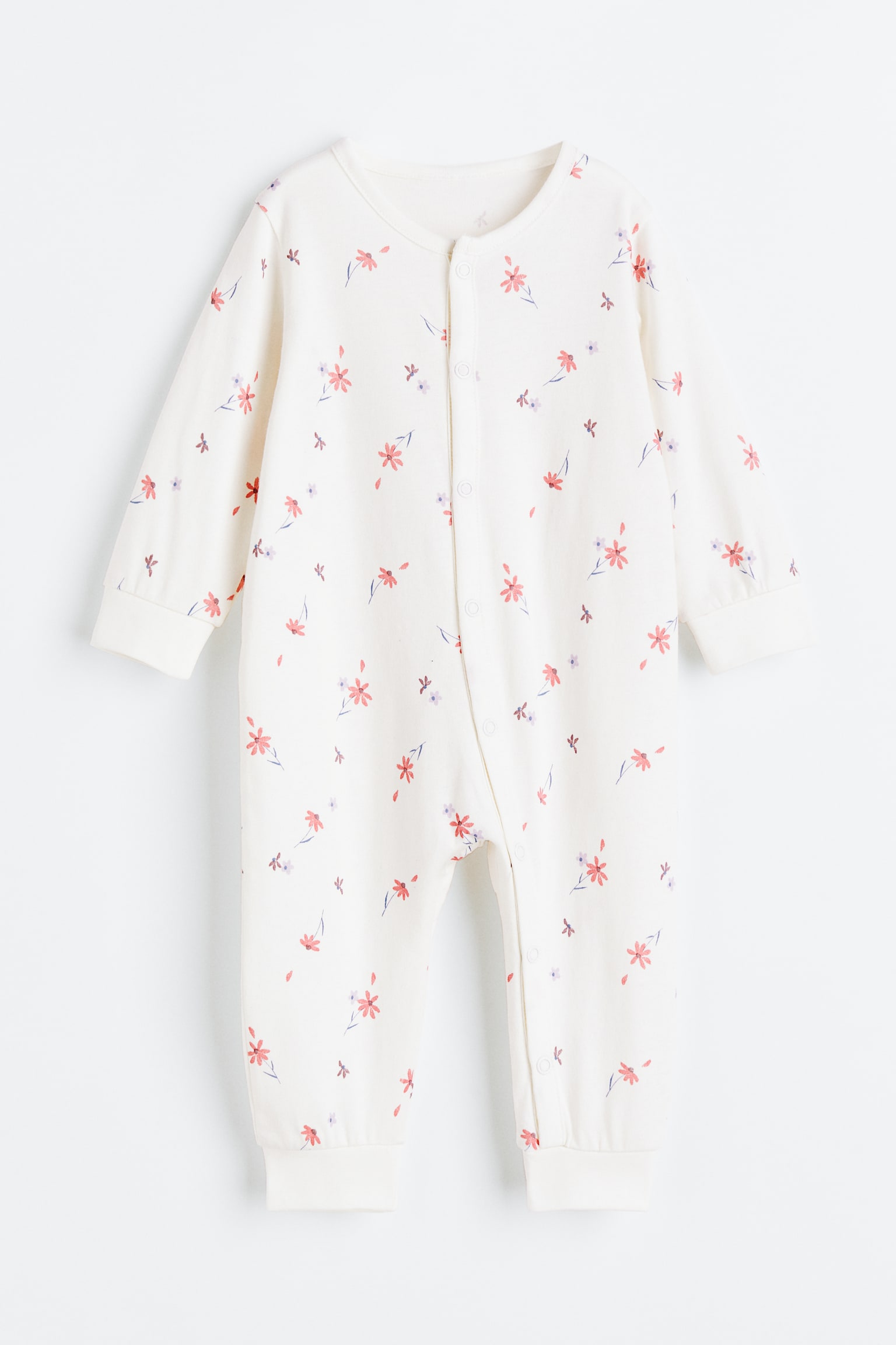 Pattern Pyjamas - Natural white/Floral/White/Dinosaurs/Light blue/Animals/Blue/Cars/Light pink/Animals/Light blue/White stripe - 1