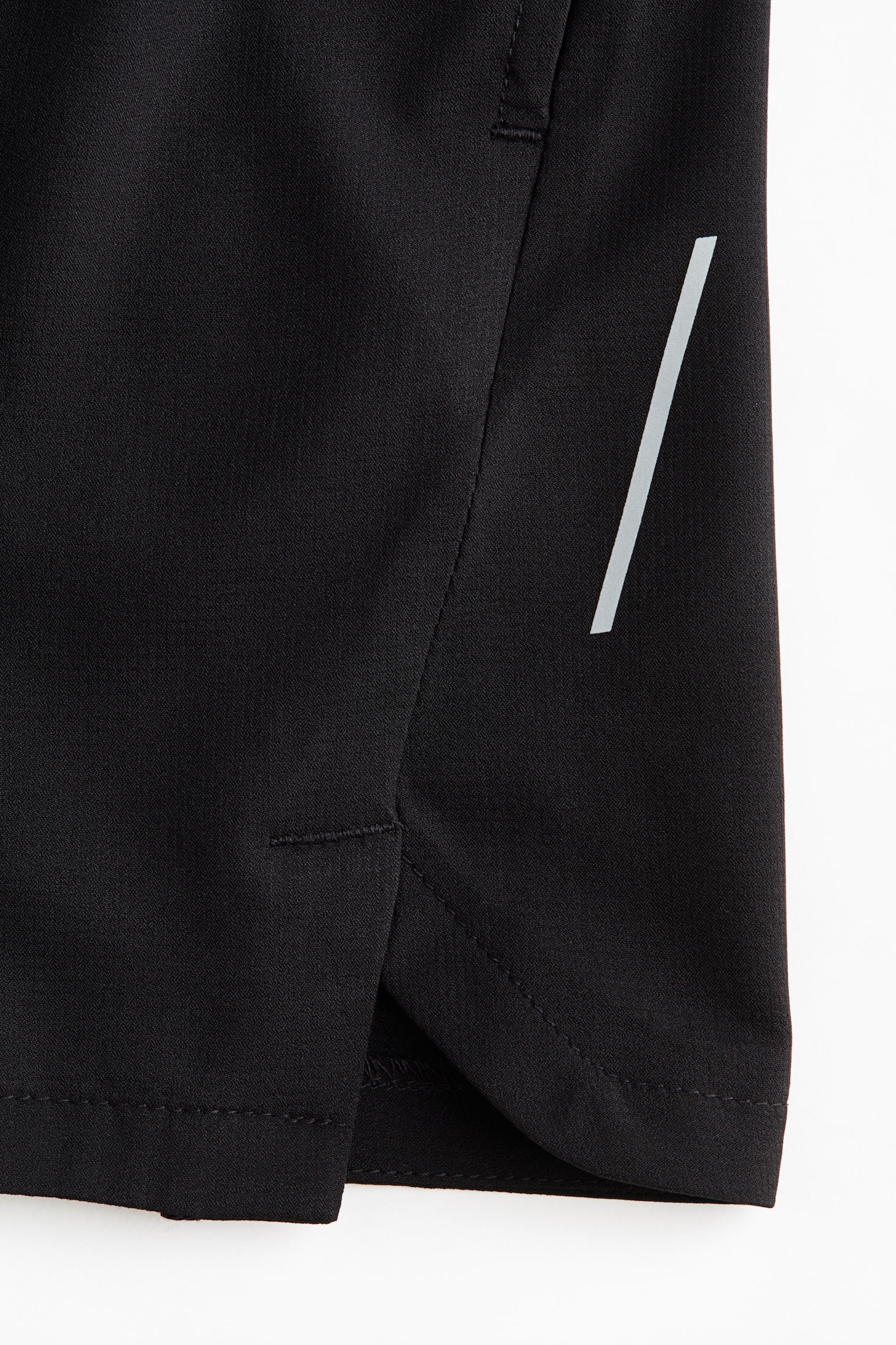 Мужские шорты H&M Move Lightweight Quick Dry Running, цвет: Чёрный — фото 8