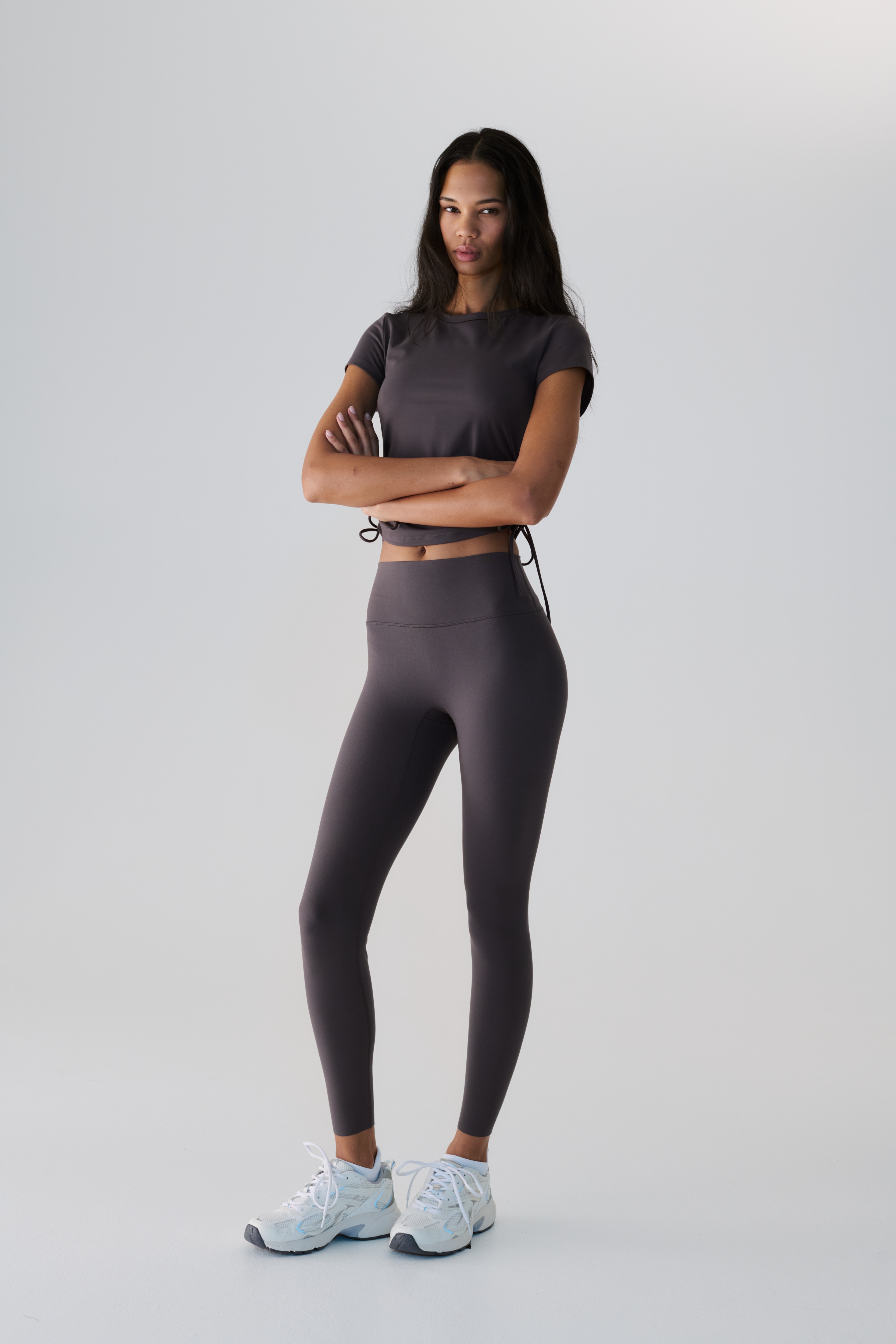 Sportleggings mit SoftMove™ - Trüffelgrau/Schwarz/Braun/Dunkles Pflaumenlila/Marineblau/Dunkelgrau/Dunkelbraun/Pastellrosa/Antikrosa/Hellapricot/Helles Kastanienbraun/Amazonitblau/Olivgrün/Pannacotta-Gelb/Hellrosa/Sturmblau
