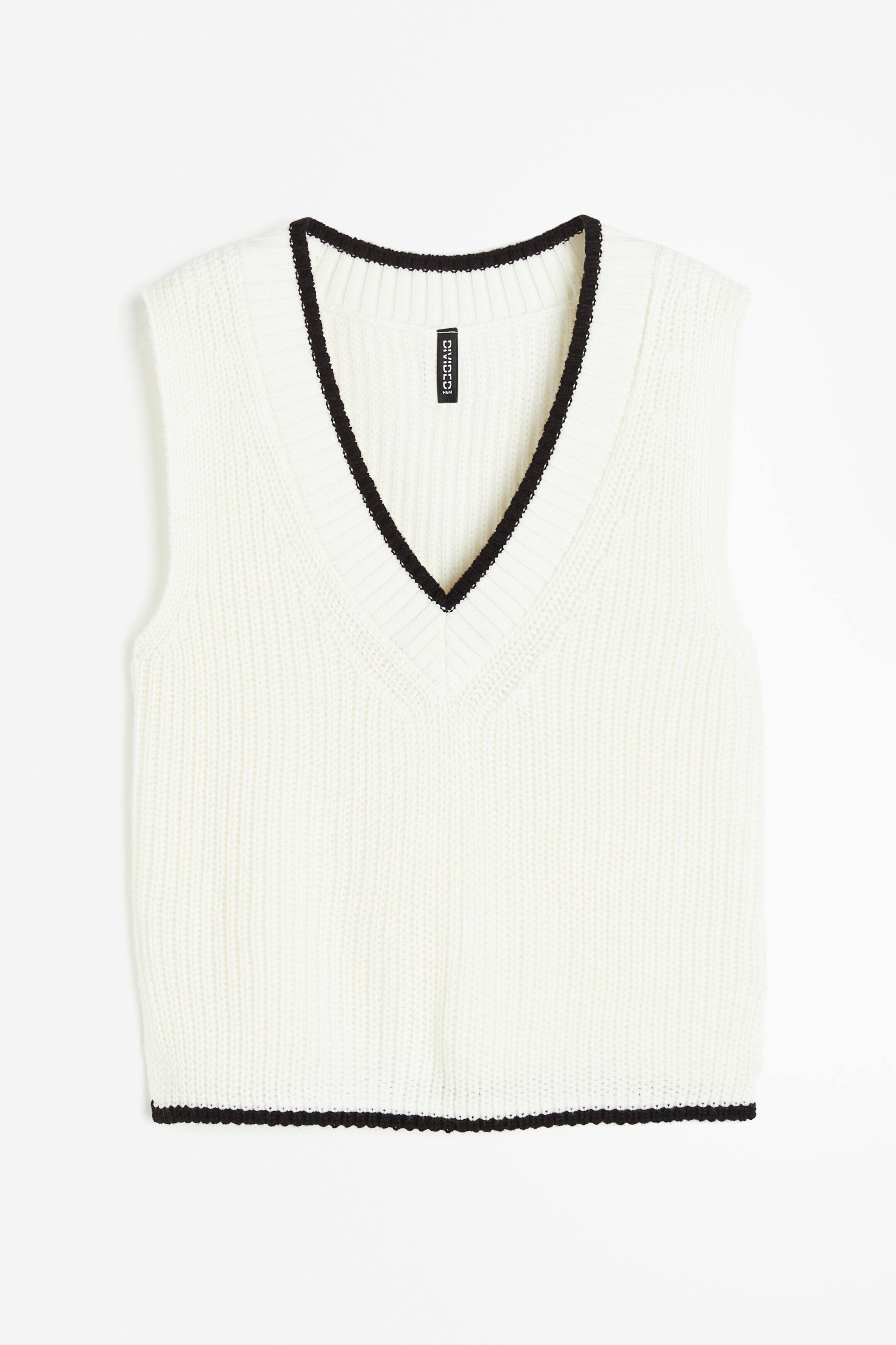 Sweater Vest - Cream - Ladies 