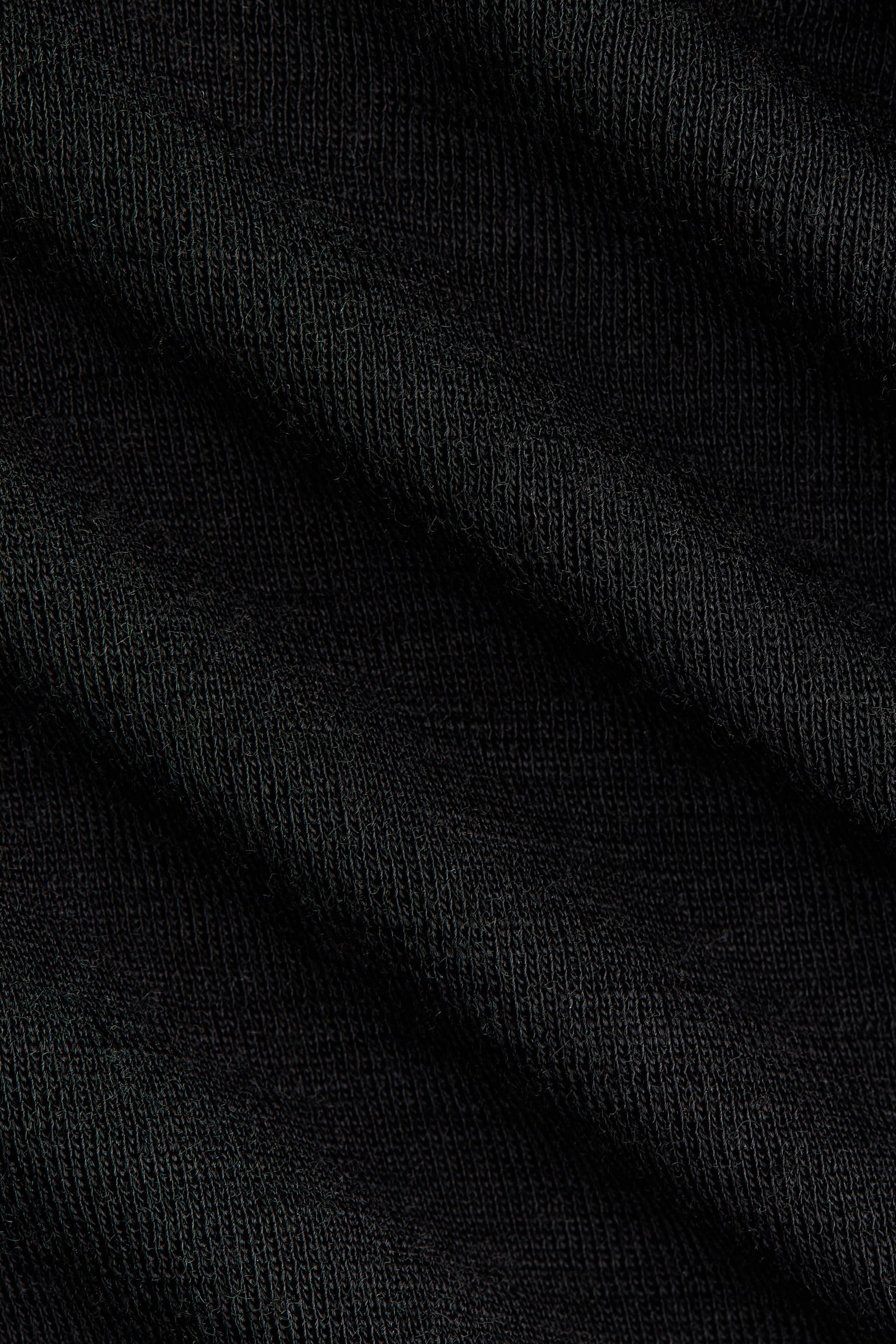 Top de lana con cuello alto - Negro/Gris pardo oscuro/Gris jaspeado - 2