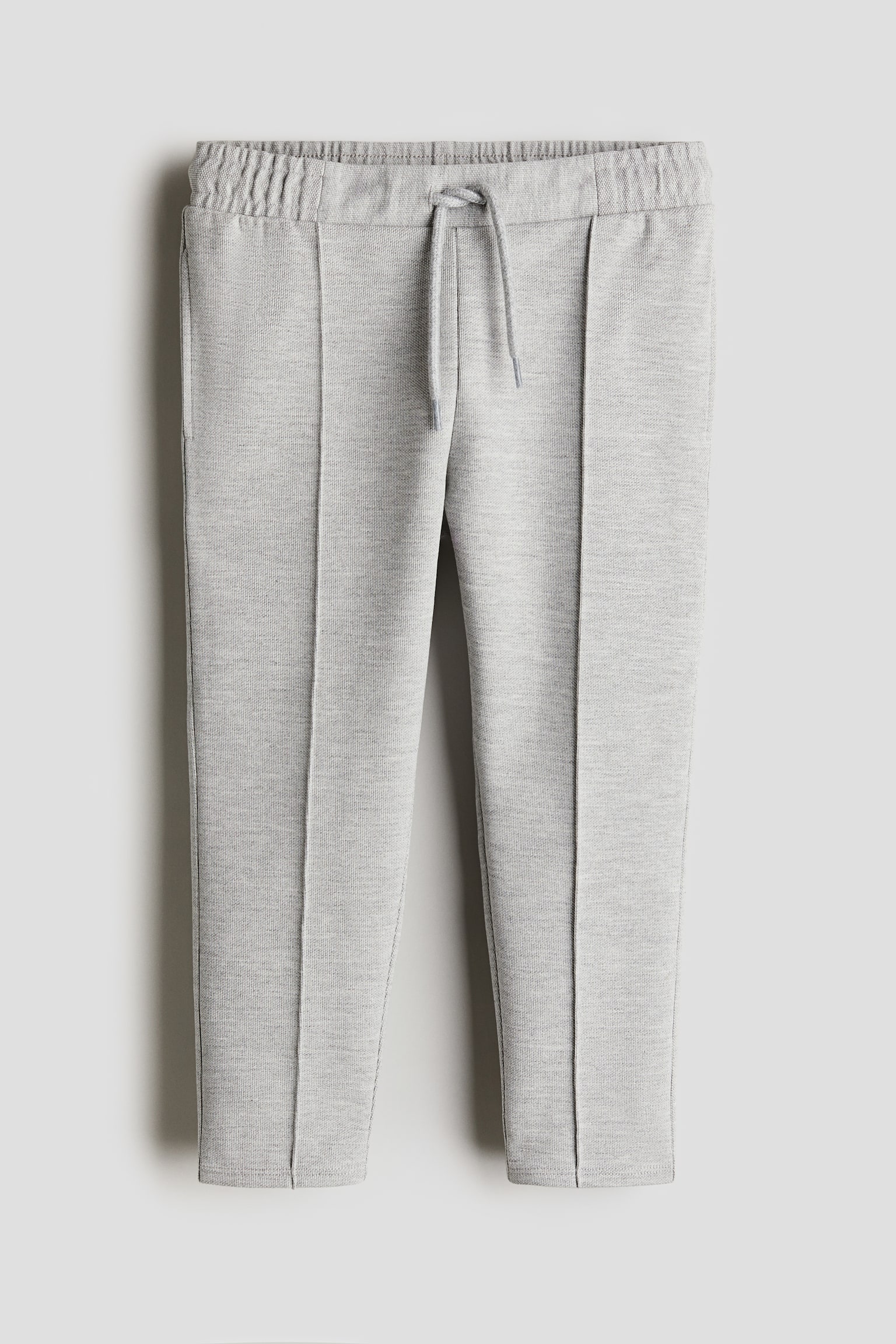 Dressy Joggers - Light grey marle/Black/Brown - 1