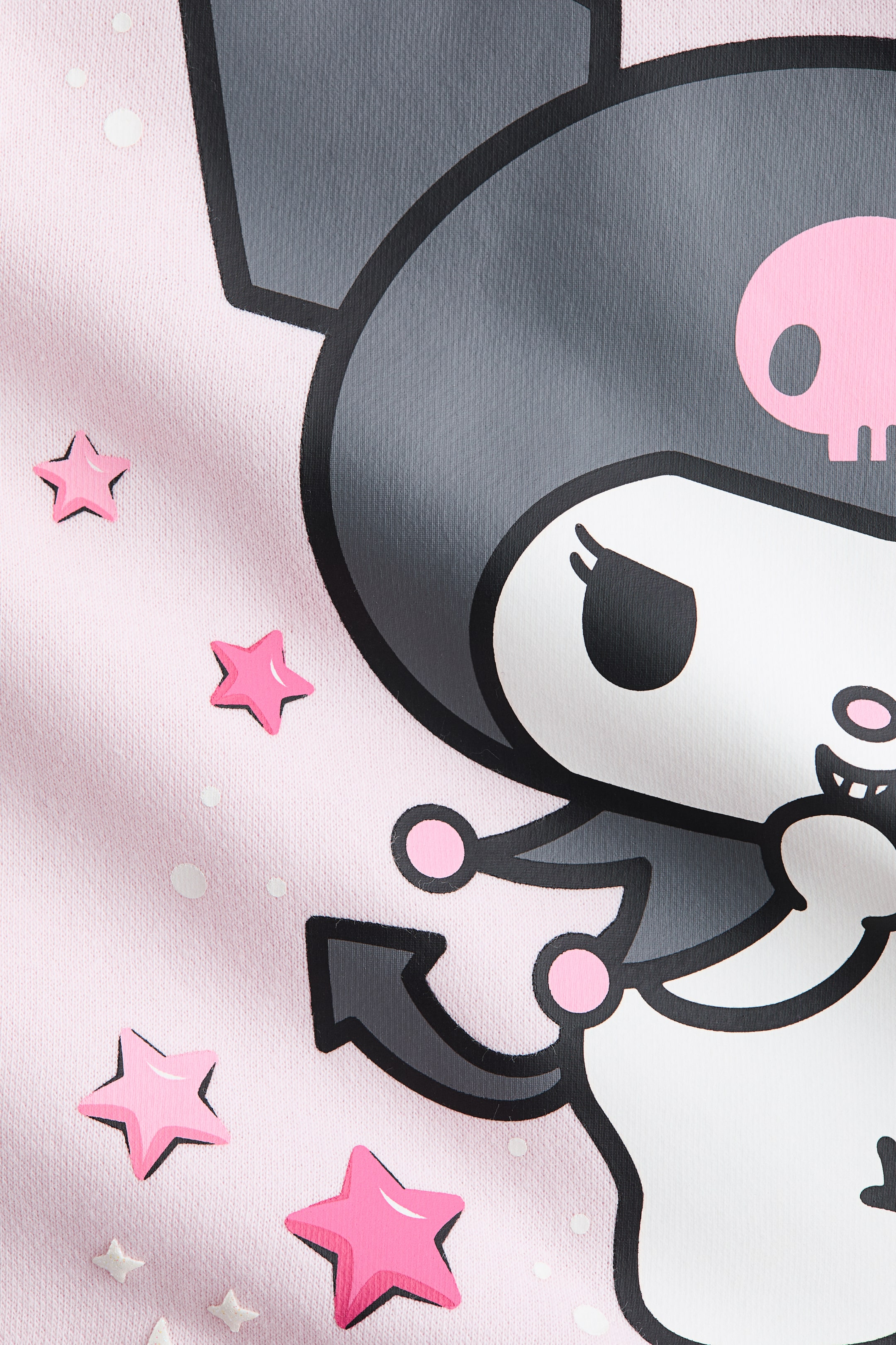 View larger image: Hoodie with Motif - Light pink/Kuromi - Kids | H&M CA 2