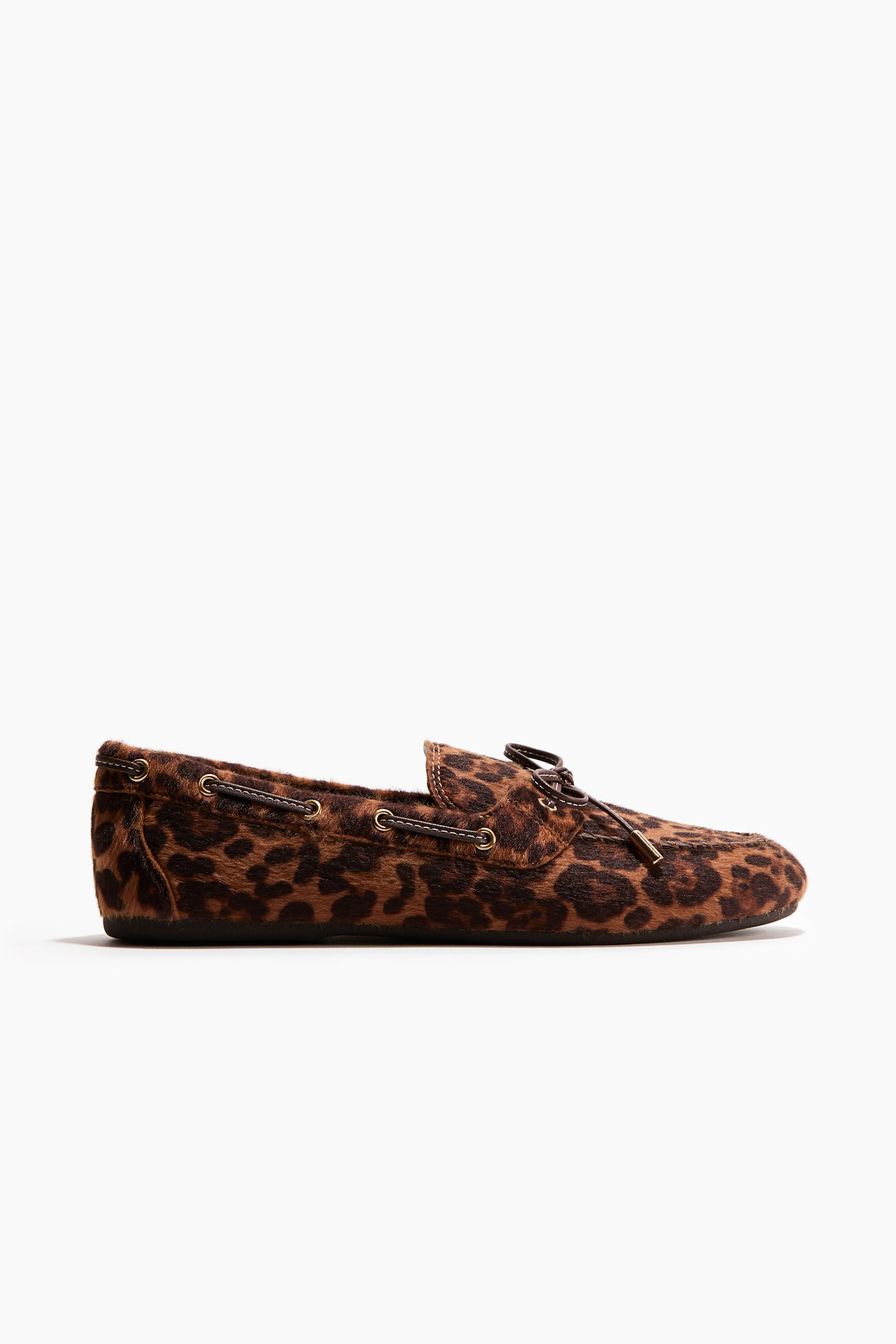 Deck shoes - Brown/Leopard print/Brown - 3